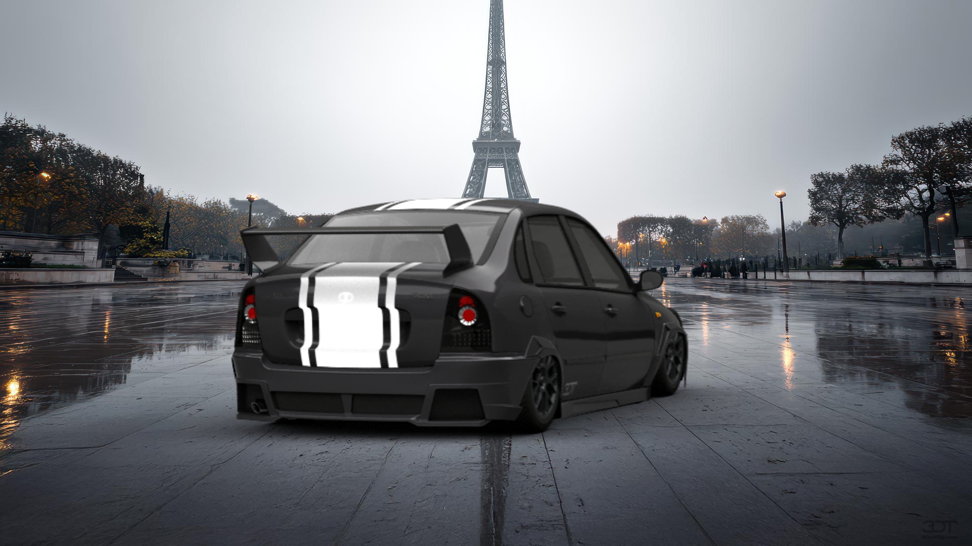 Lada Kalina 1118 Sedan 2010 tuning