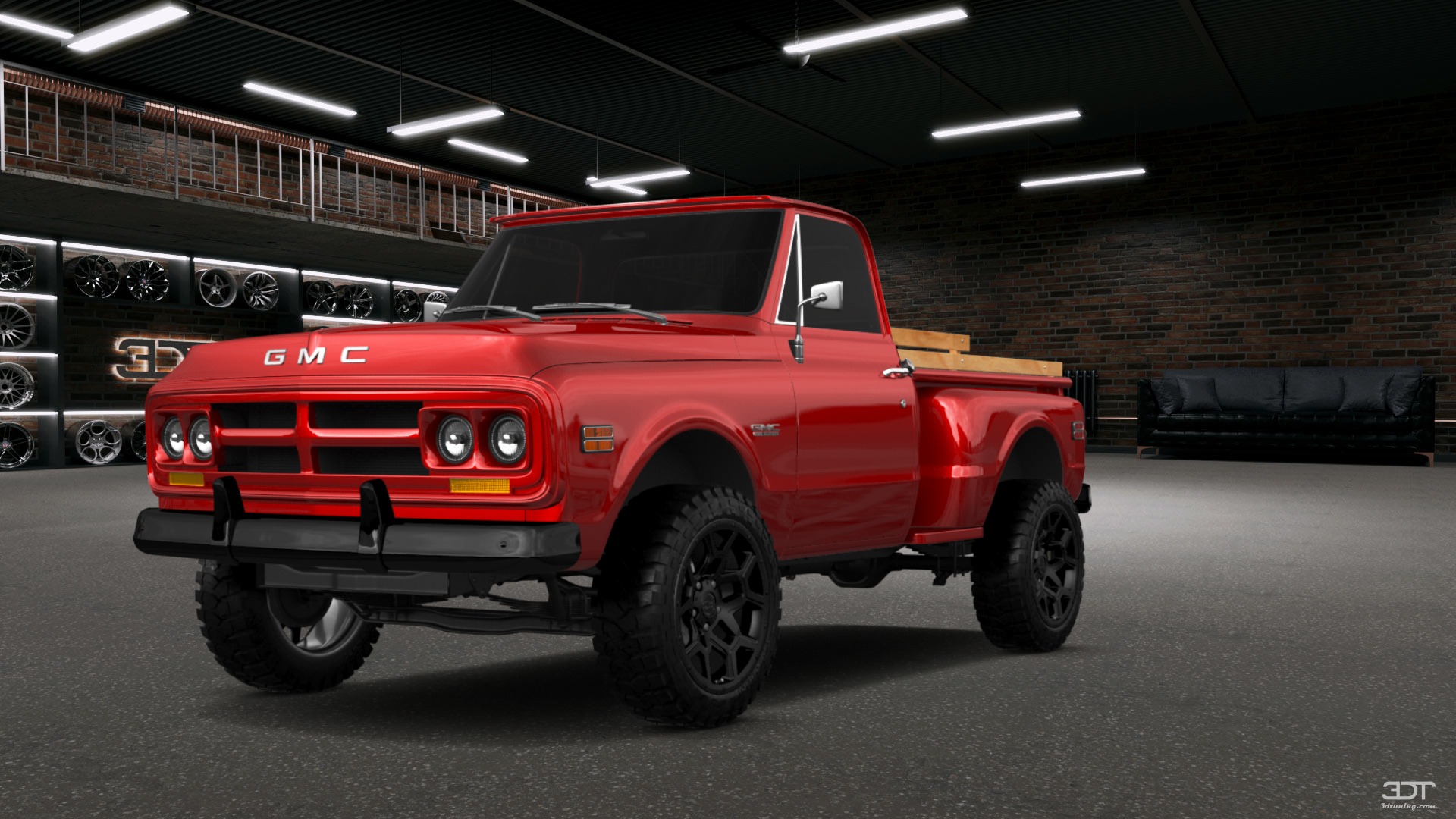 GMC K1500 2 Door pickup truck 1971 tuning