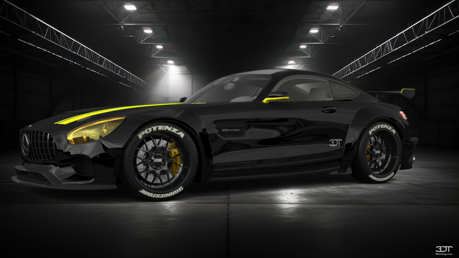 Mercedes AMG GT 2 door fastback coupe 2015 tuning