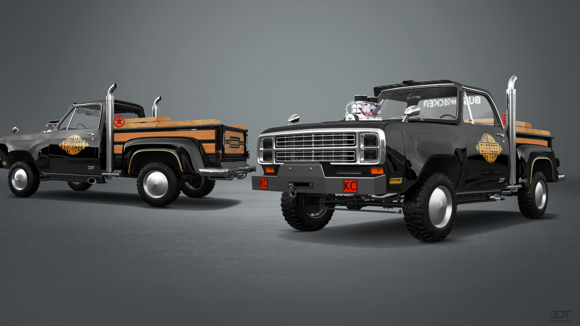 Dodge Lil Red Express 2 Door pickup truck 1979 tuning