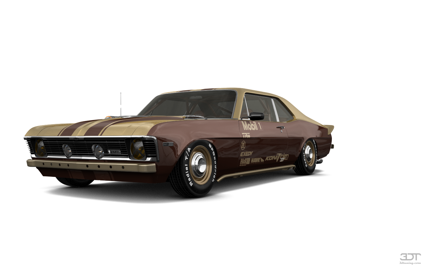Tuning Chevrolet Chevy II Nova 2 Door Coupe 1968