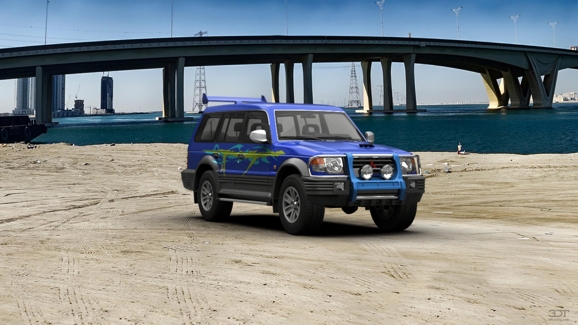Mitsubishi Pajero SUV 1991 tuning