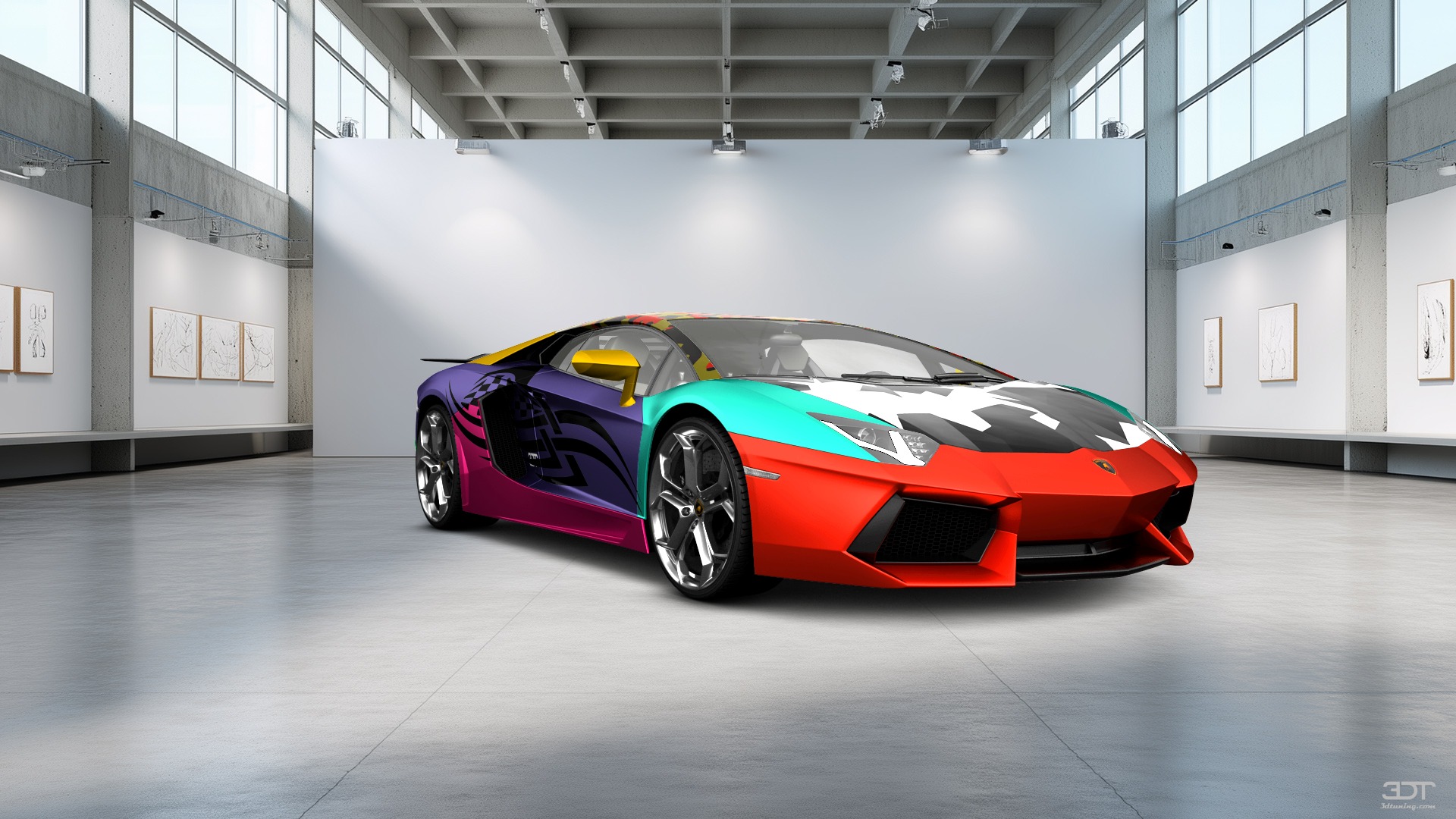 Tuning Lamborghini Aventador 2 Door Coupe 2012