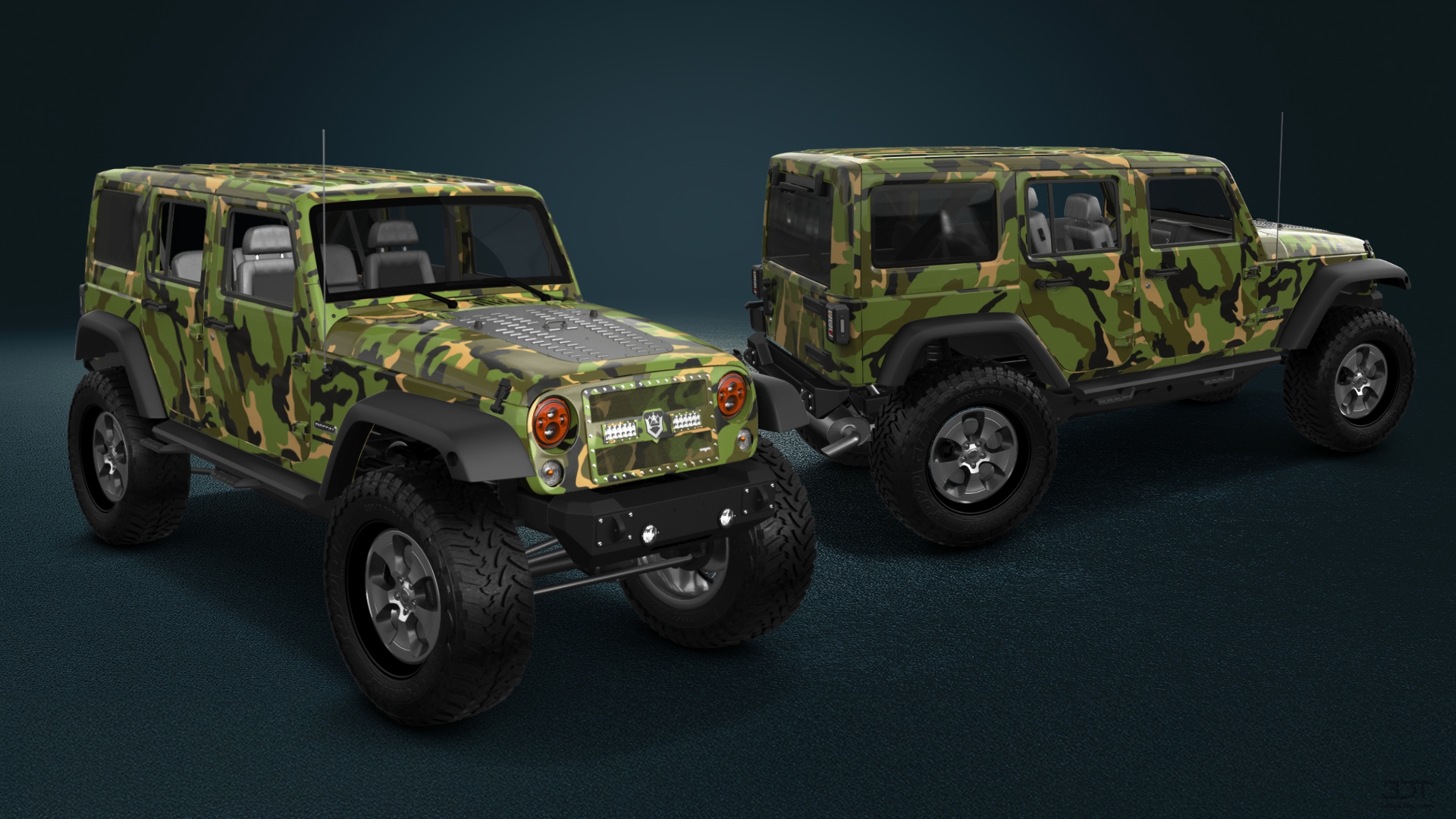 Jeep Wrangler Unlimited JK Rubicon Recon 4 Door SUV 2017
