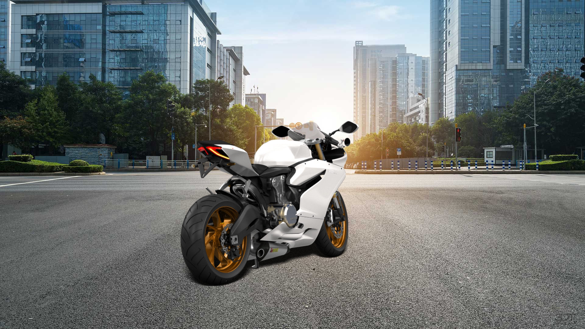 Ducati 899 Panigale Sport Bike 2015 Images