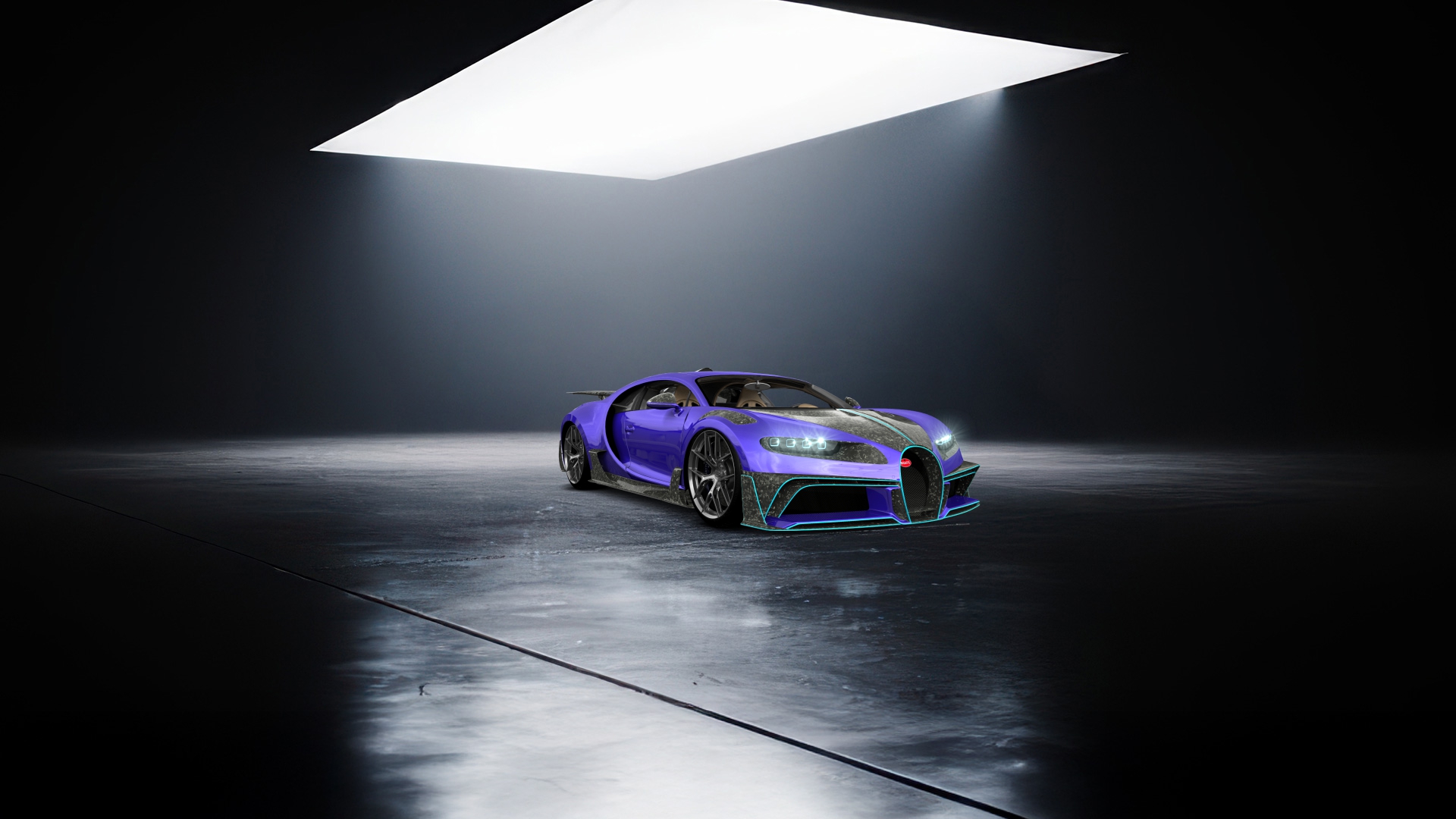 Bugatti Chiron 2 Door Coupe 2016 tuning