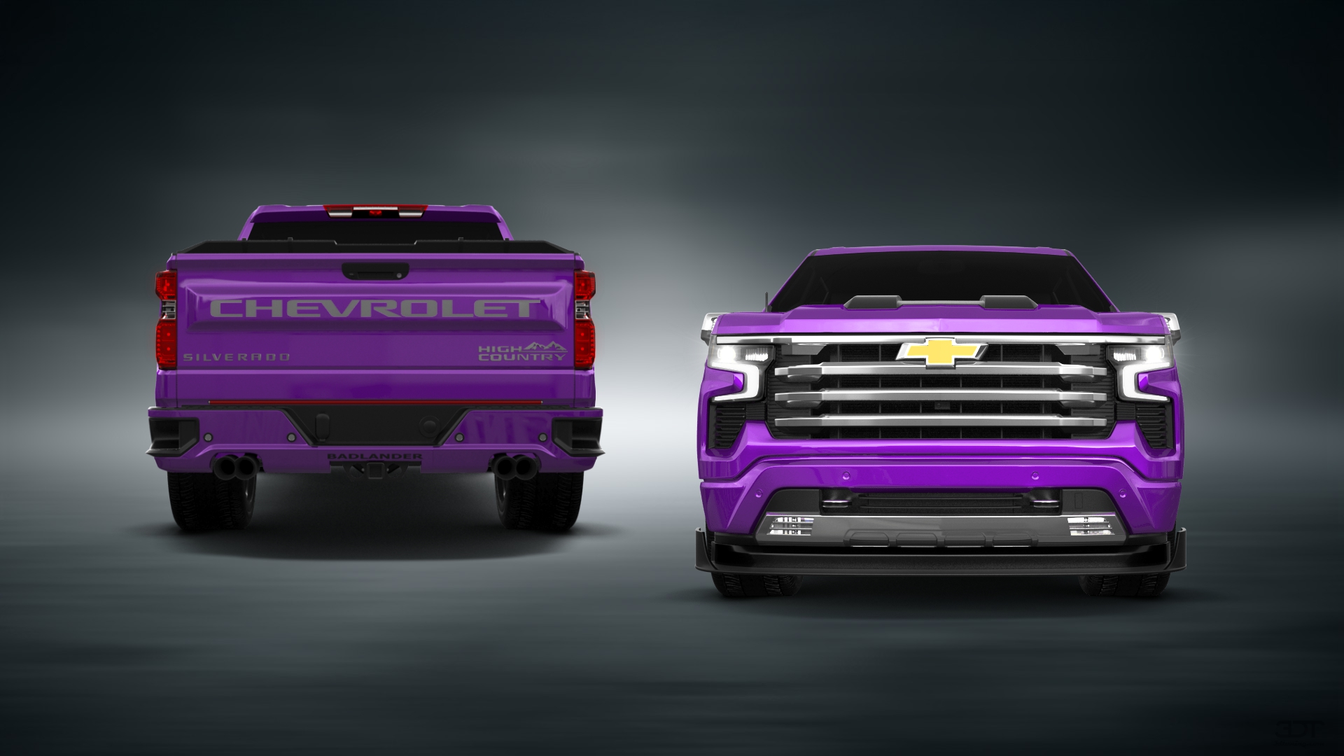 Chevrolet Silverado 1500 Crew Cab 5.8 ft box 4 Door pickup truck 2023 画像