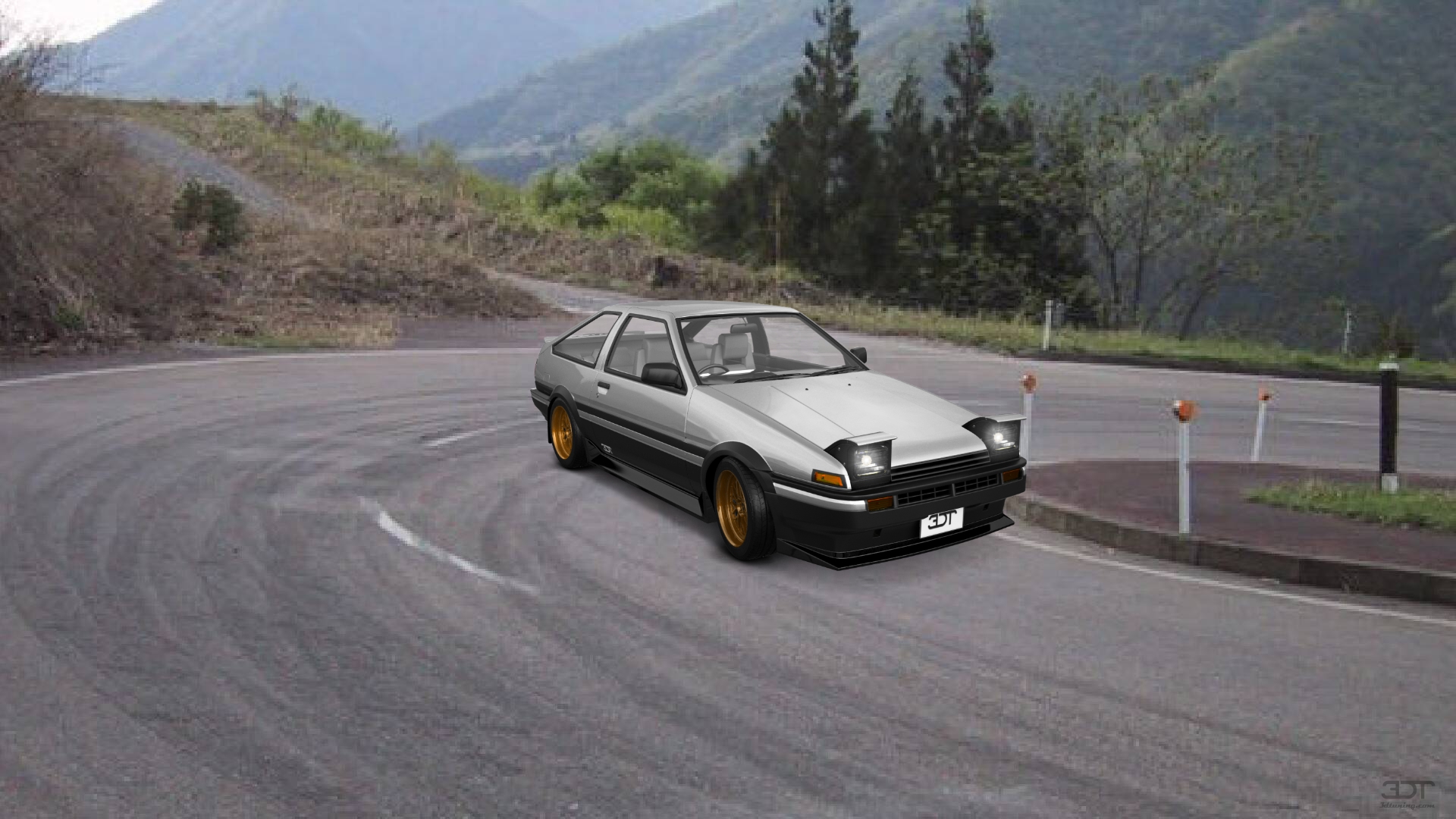 Toyota AE86 3 Door Hatchback 1985 tuning