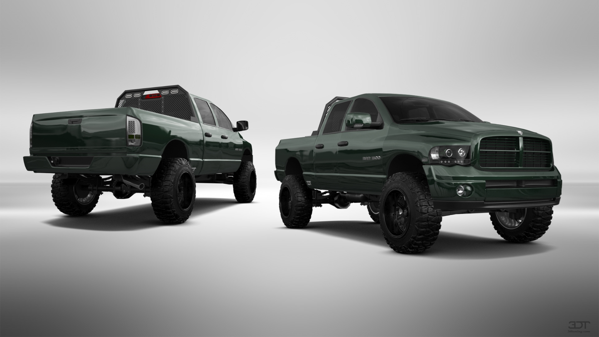Dodge Ram 1500 6.4 ft box 4 Door pickup truck 2002 tuning