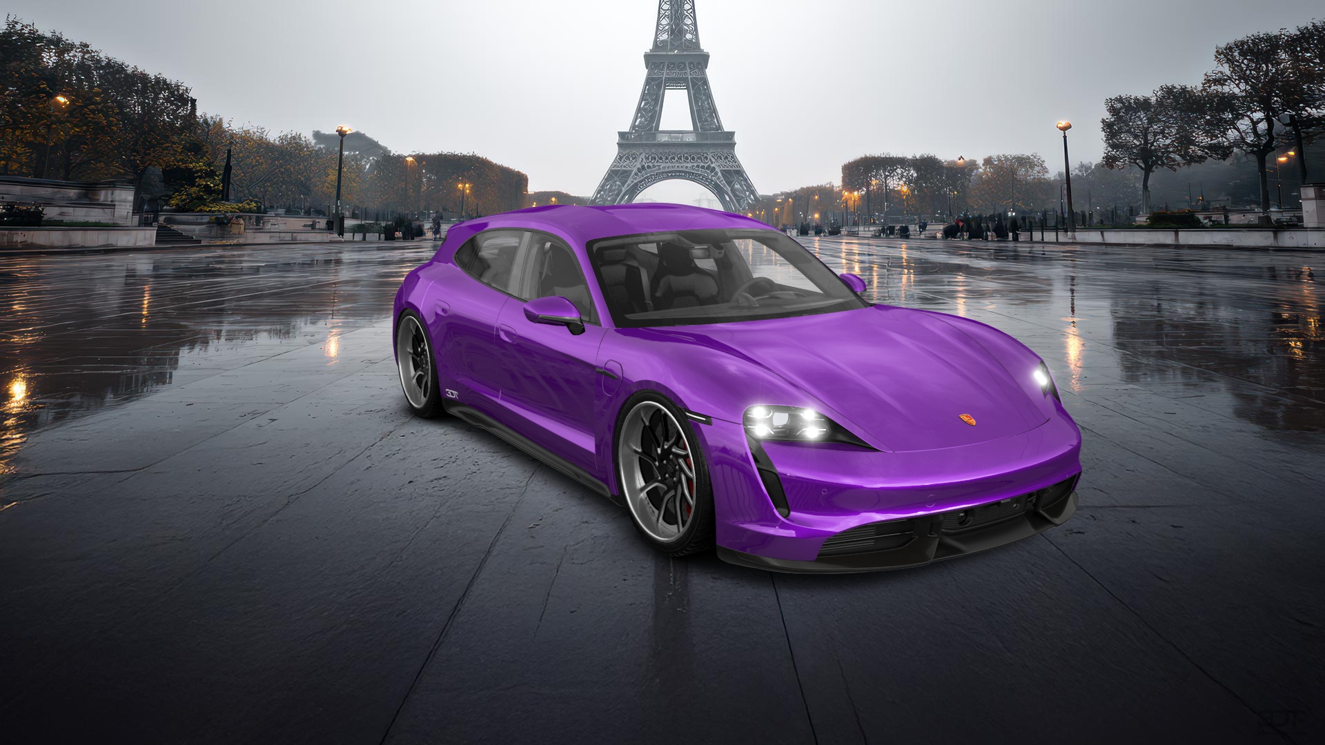 Porsche Taycan Sport Turismo Shooting Brake 2019 tuning