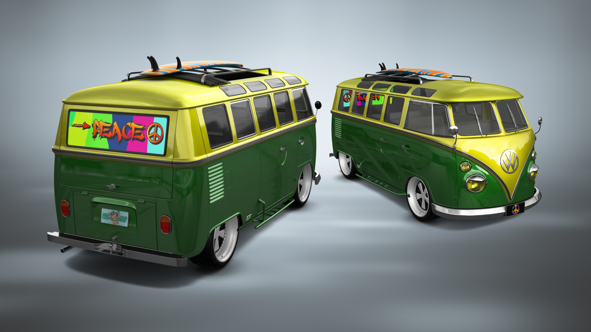 Volkswagen T1 Van 1950 tuning
