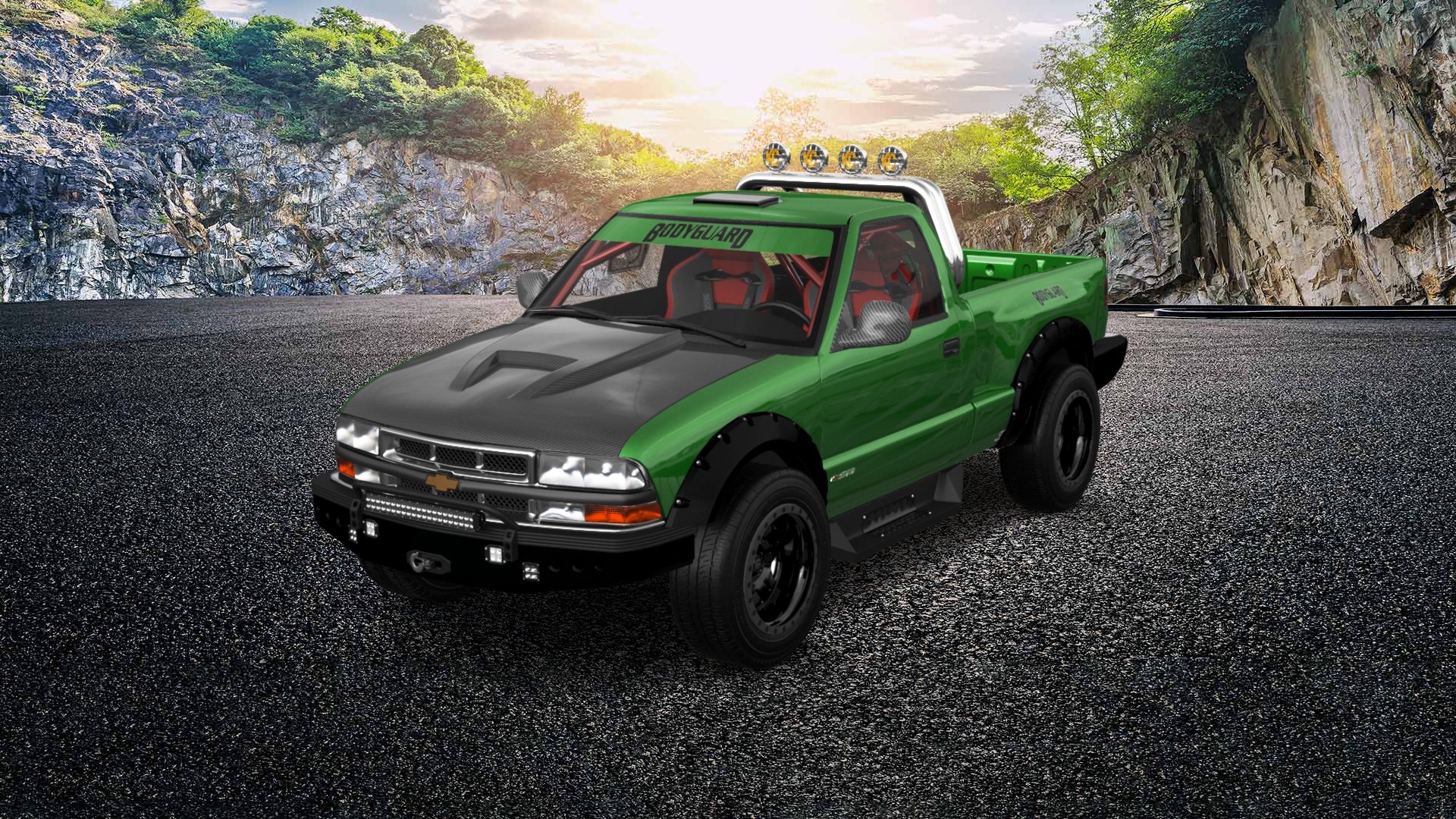 Chevrolet S-10 Stepside 2 Door pickup truck 1999 tuning