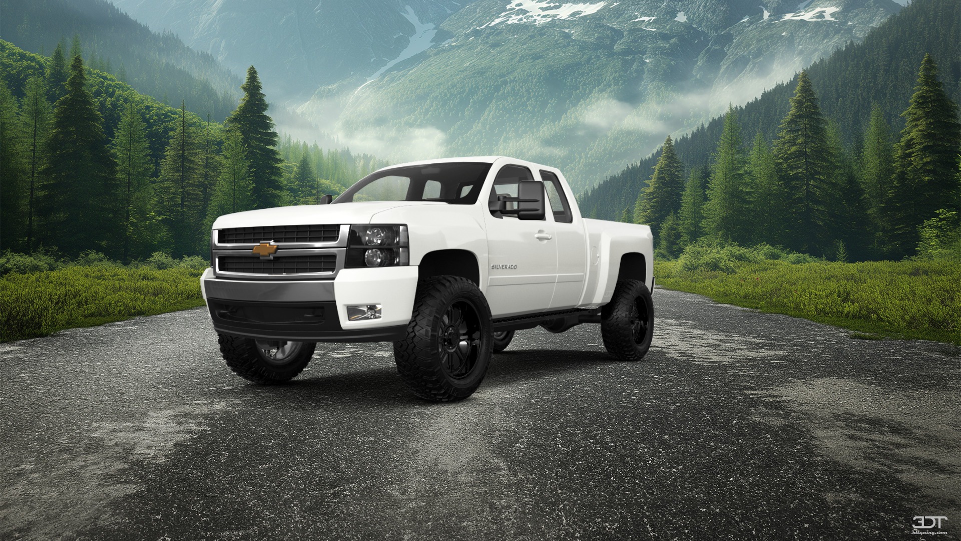Chevrolet Silverado 1500 6.6 ft box Pickup Truck 2008 tuning
