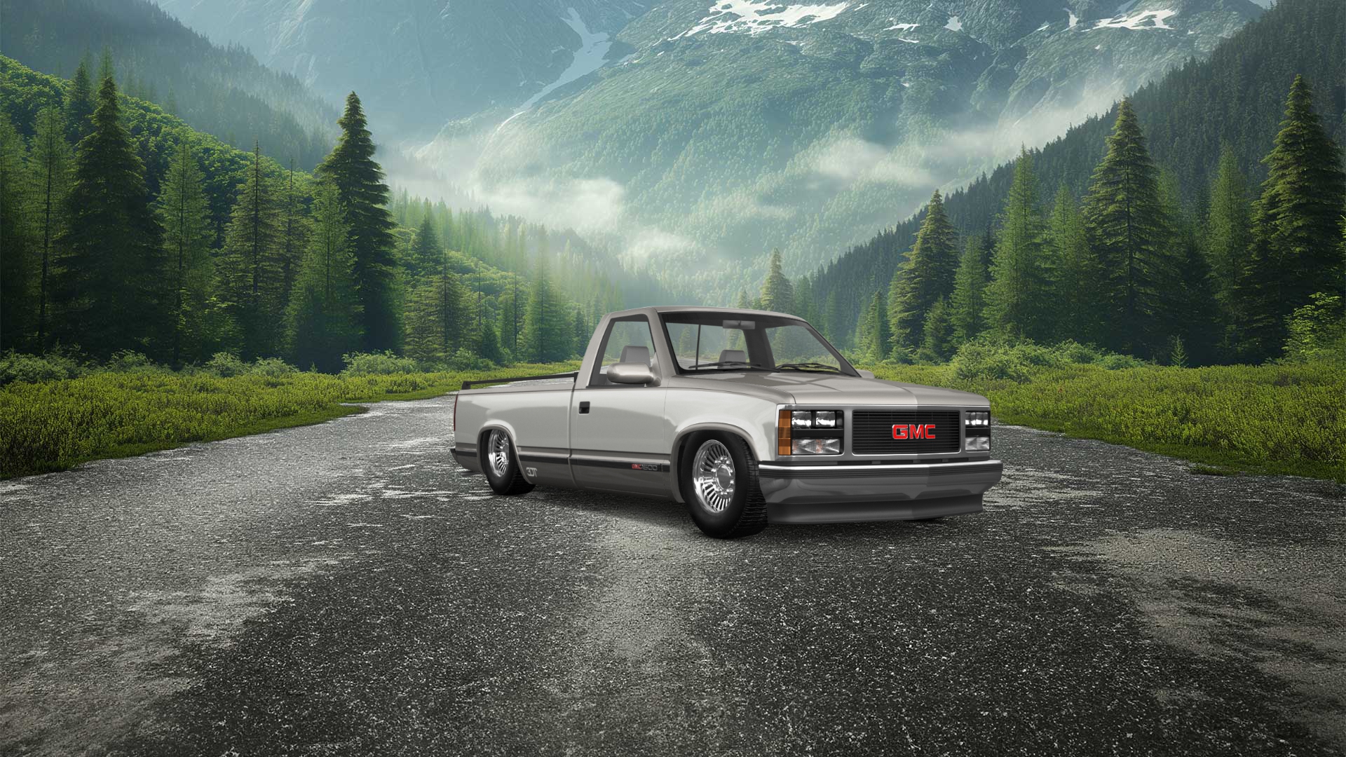 GMC Sierra 1500 2 Door pickup truck 1988