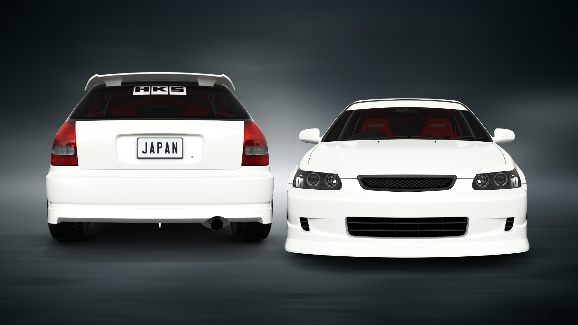 Honda Civic 3 Door Hatchback 1997 Images
