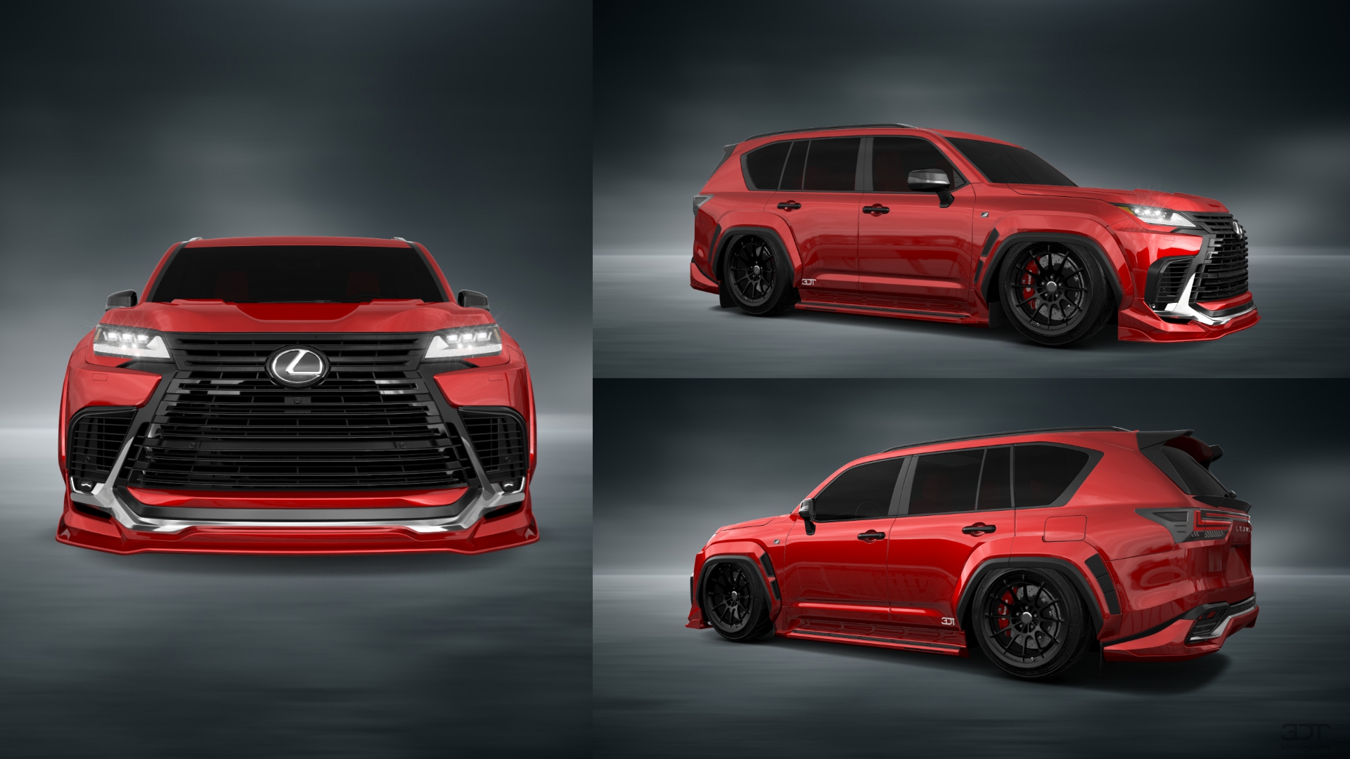 Lexus LX 600 2021 — featuring Tops, Trunk Lid, Headlights by