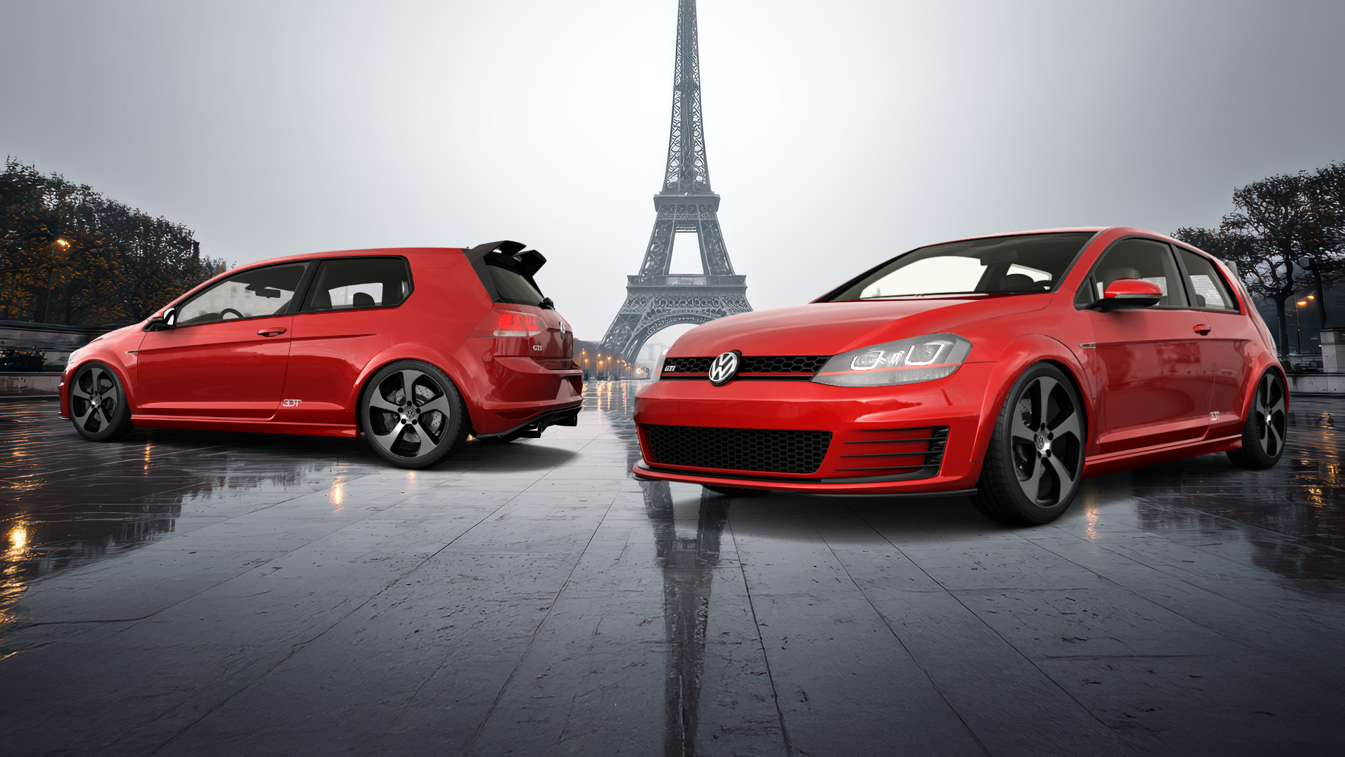 Volkswagen Golf 7 3 Door Hatchback 2013 tuning
