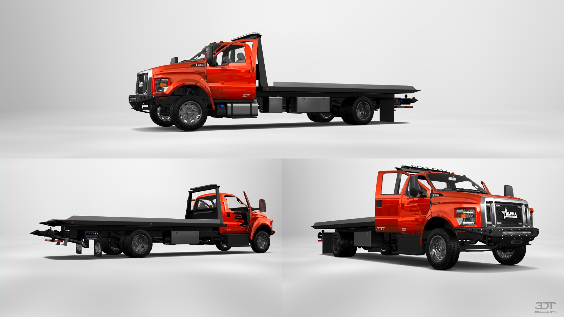 Ford F-650 Tow Truck Pickup 2016 tuning