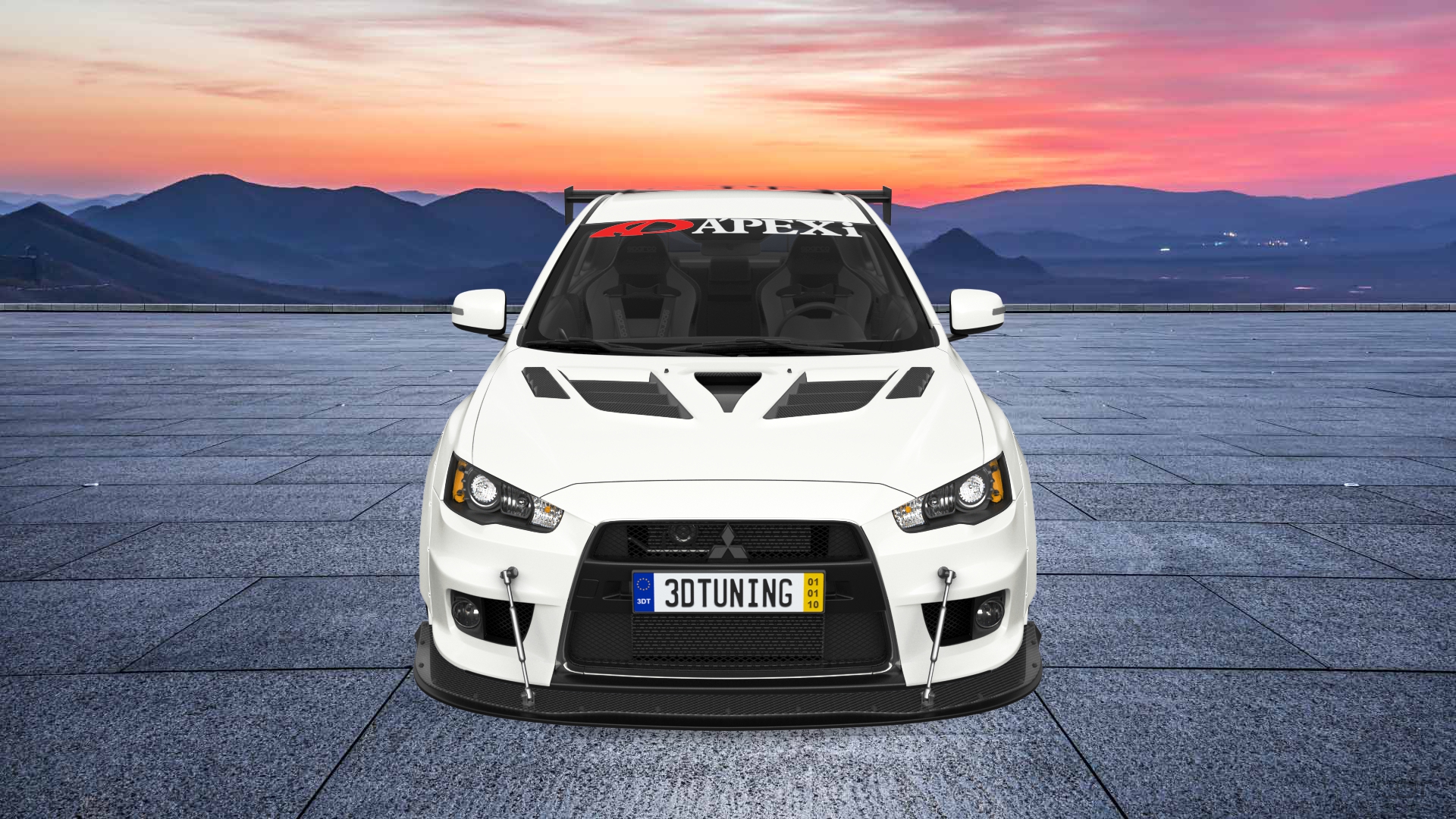 Mitsubishi Lancer Evolution X Sedan 2008 tuning