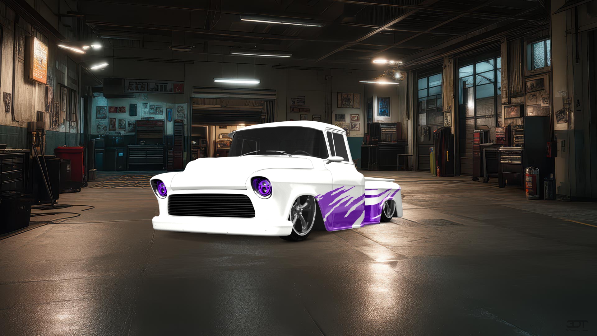 Chevrolet 3100 2 Door pickup truck 1955 tuning