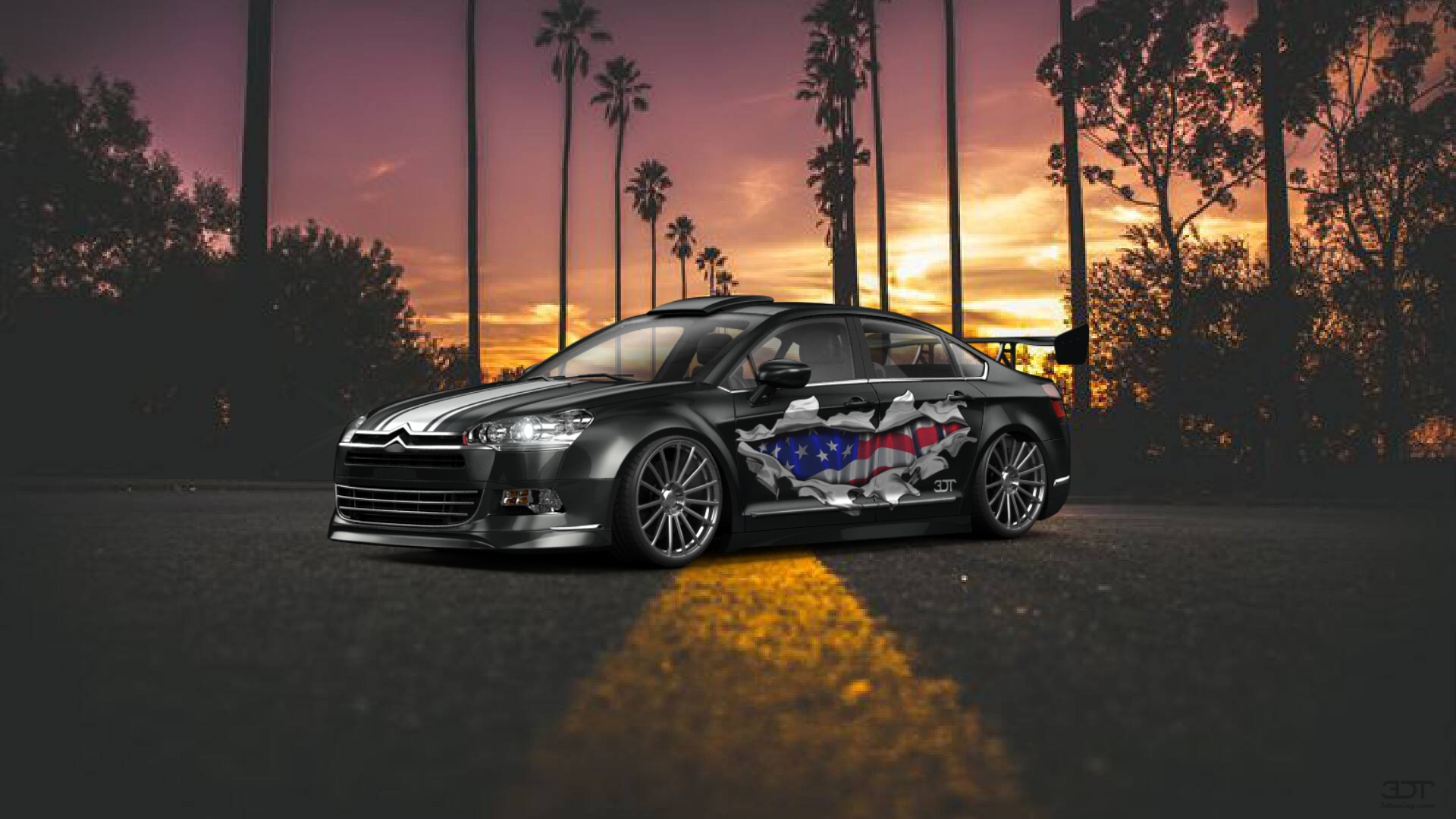 Citroen C5 Sedan 2009 tuning