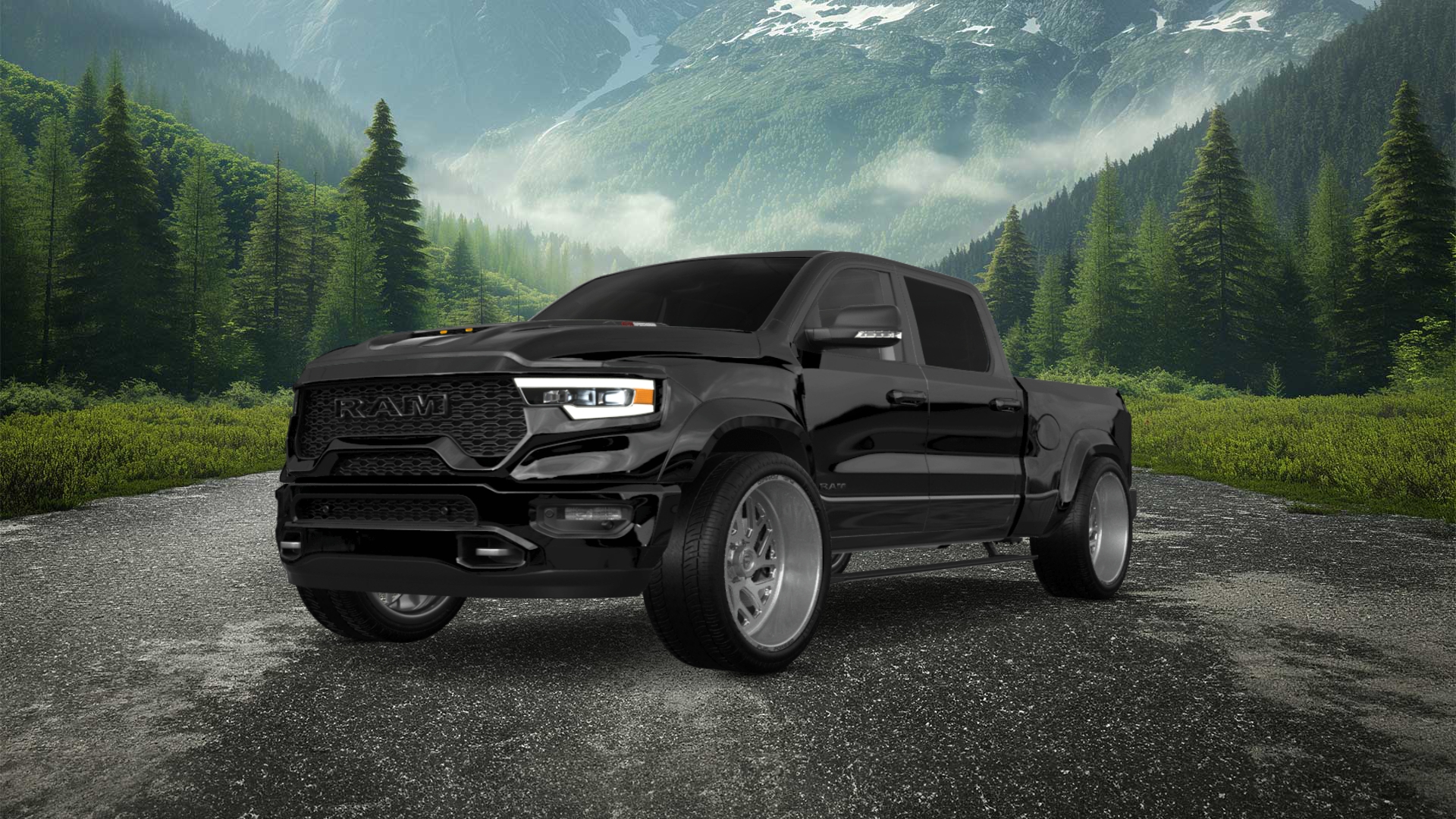 Dodge Ram 1500 TRX 4 Door pickup truck 2021 tuning