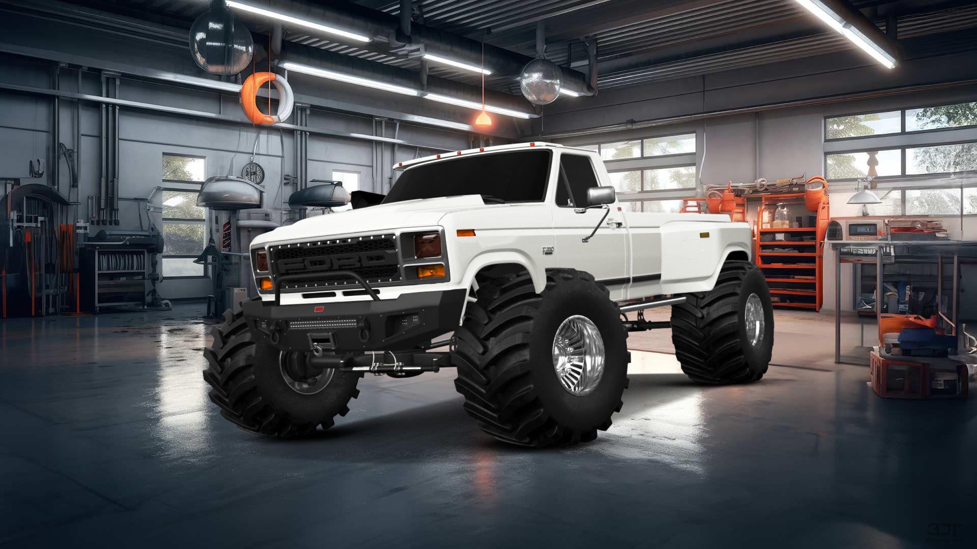 Ford F-350 Dually Regular Cab 2 Door pickup truck 1980