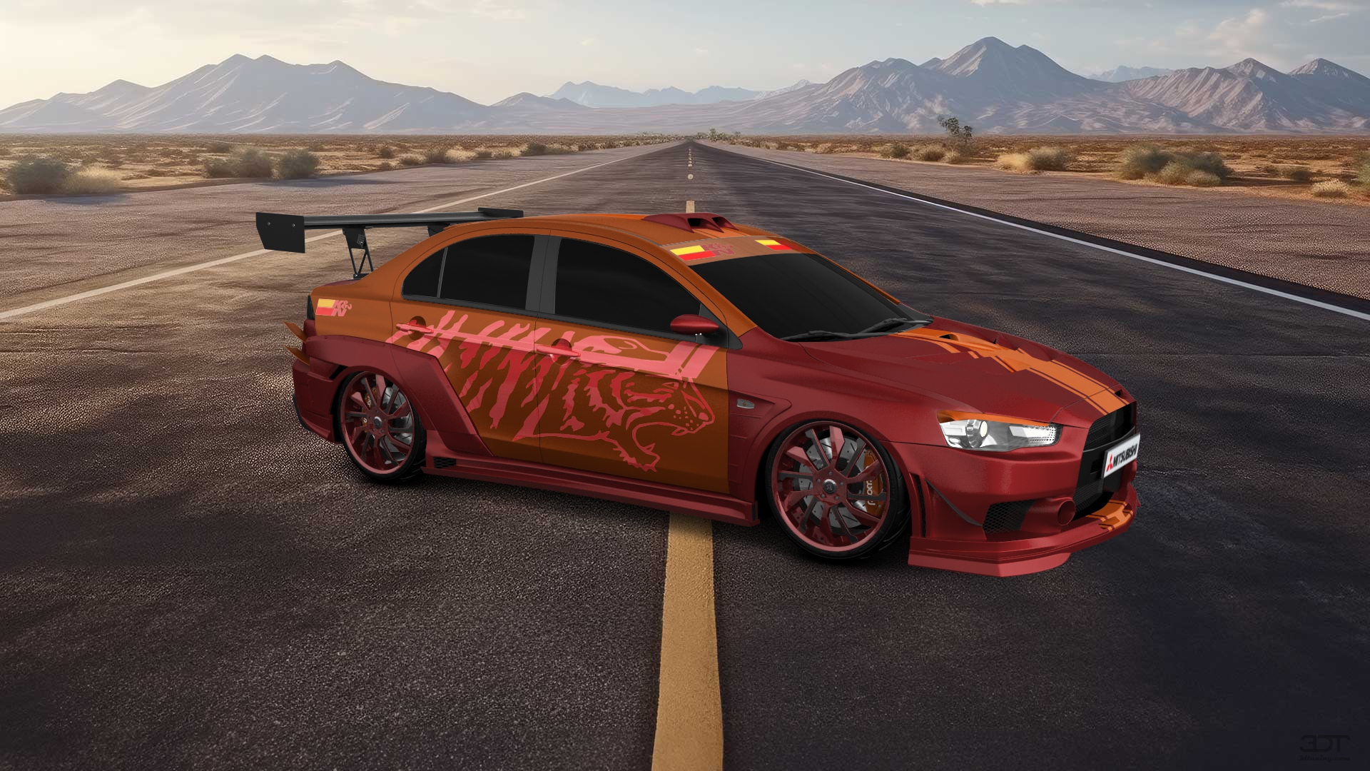 Mitsubishi Lancer Evolution X Sedan 2008