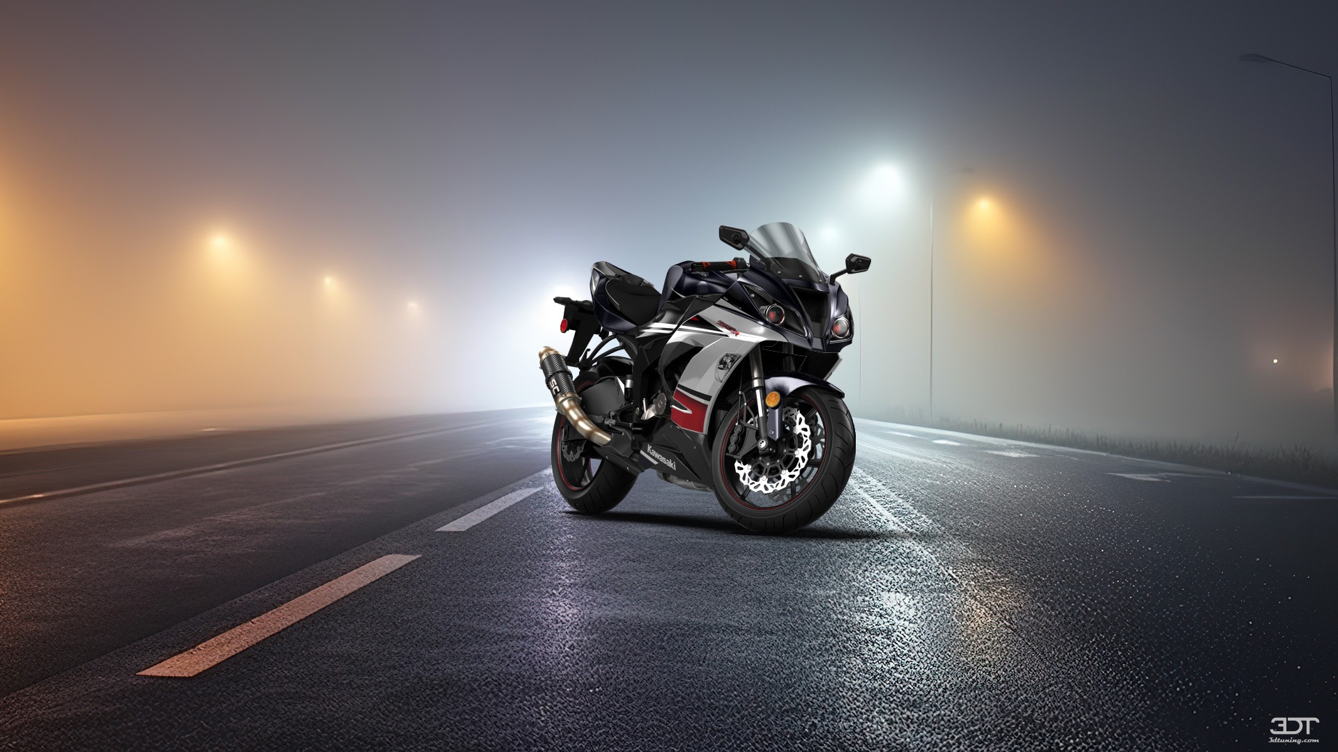 Kawasaki Ninja ZX 6R Sport Bike 2015
