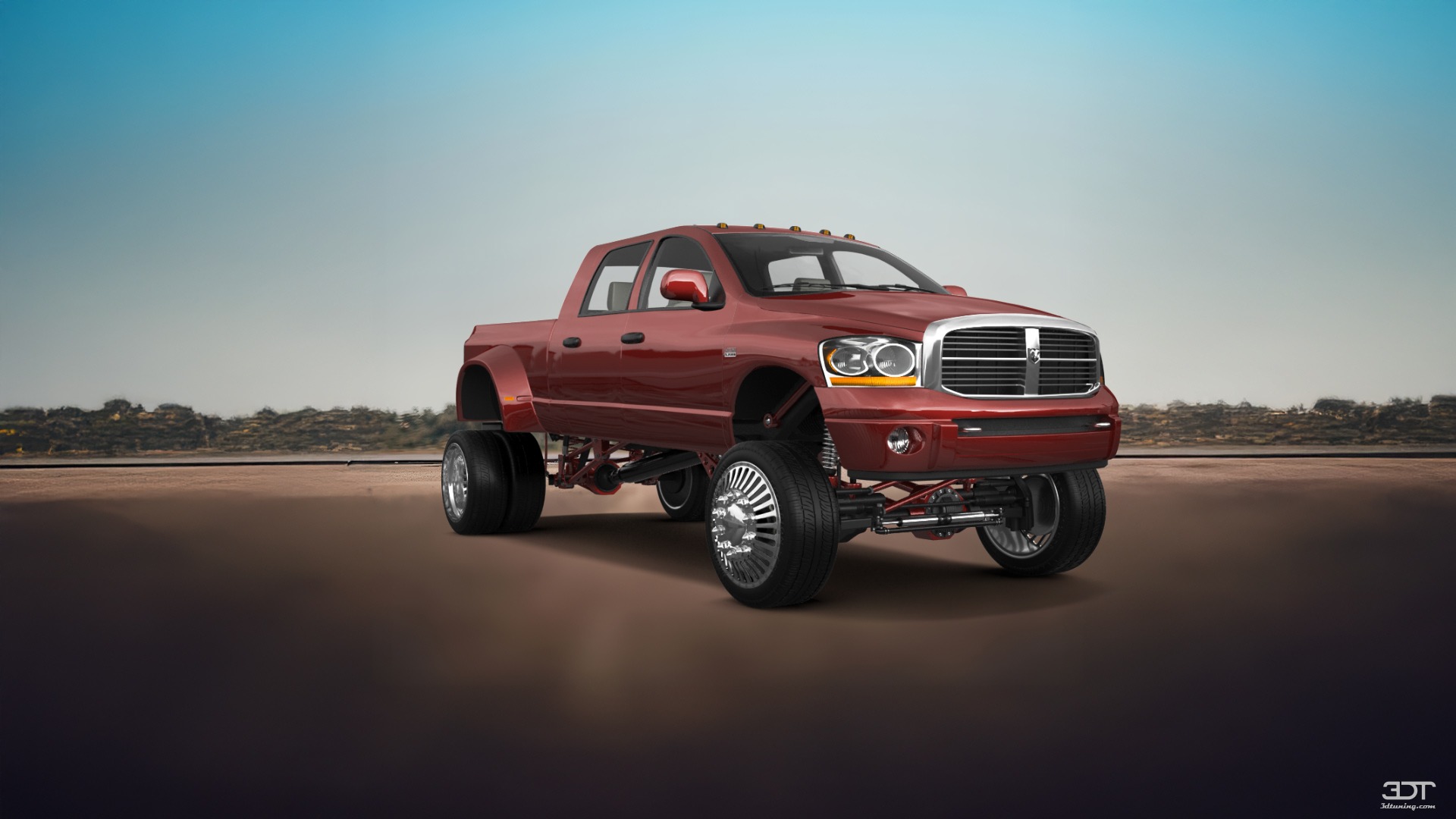 Dodge Ram 3500 Dually 4 Door pickup truck 2007 tuning
