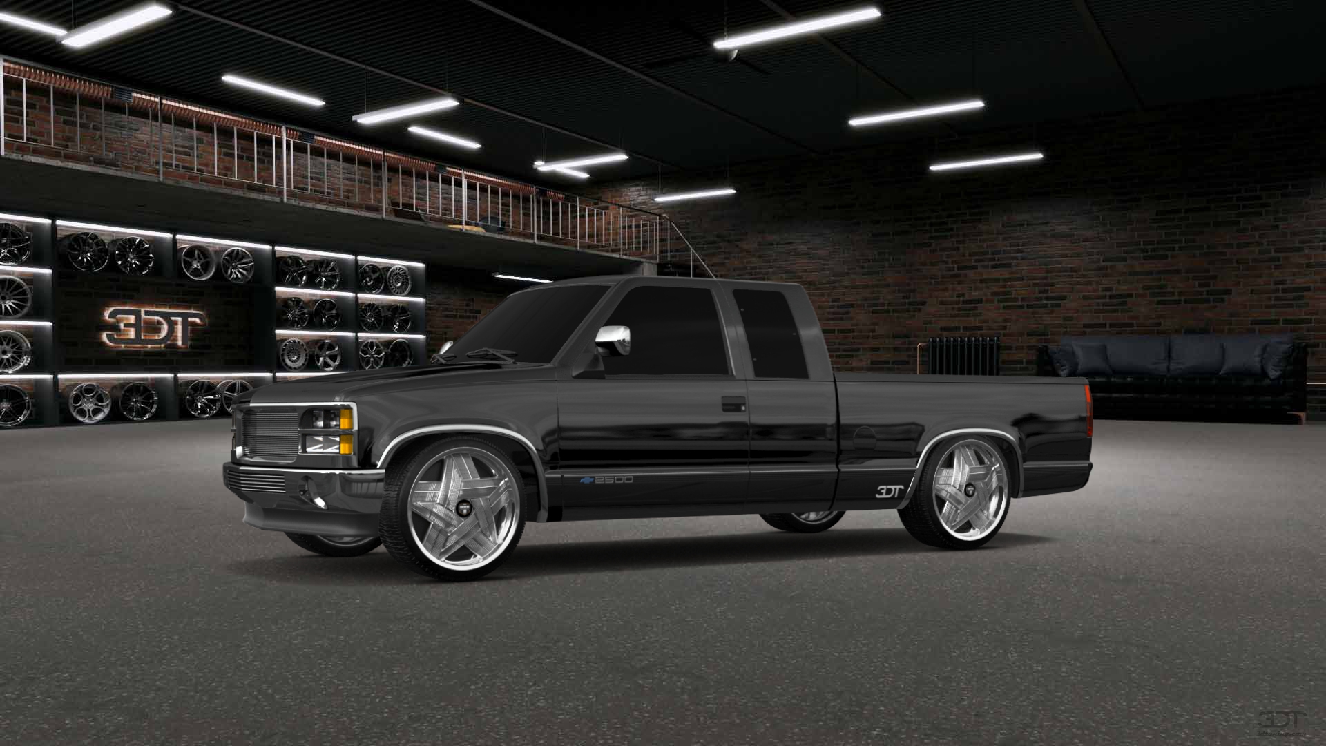 Chevrolet K2500 Extended Cab Pickup 1989