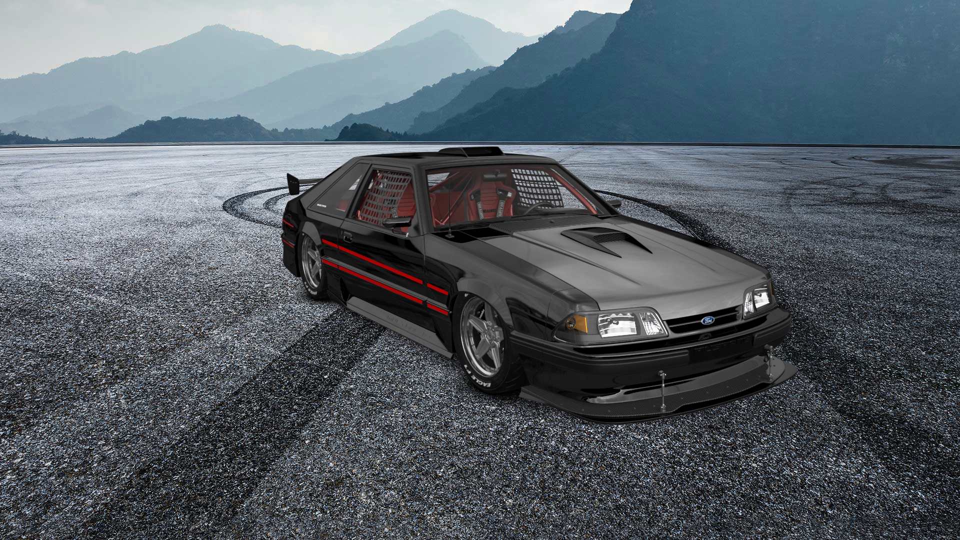 Ford Mustang 3 Door Hatchback 1988 tuning