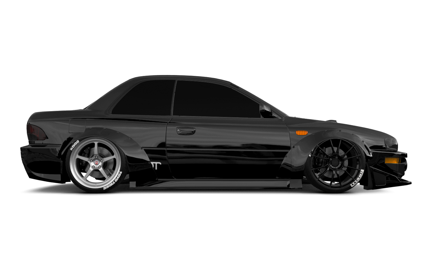Subaru Impreza WRX STI 22B 2 Door Coupe 2000 tuning