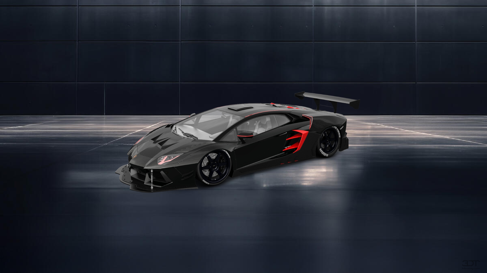Lamborghini Aventador 2 Door Coupe 2012 tuning