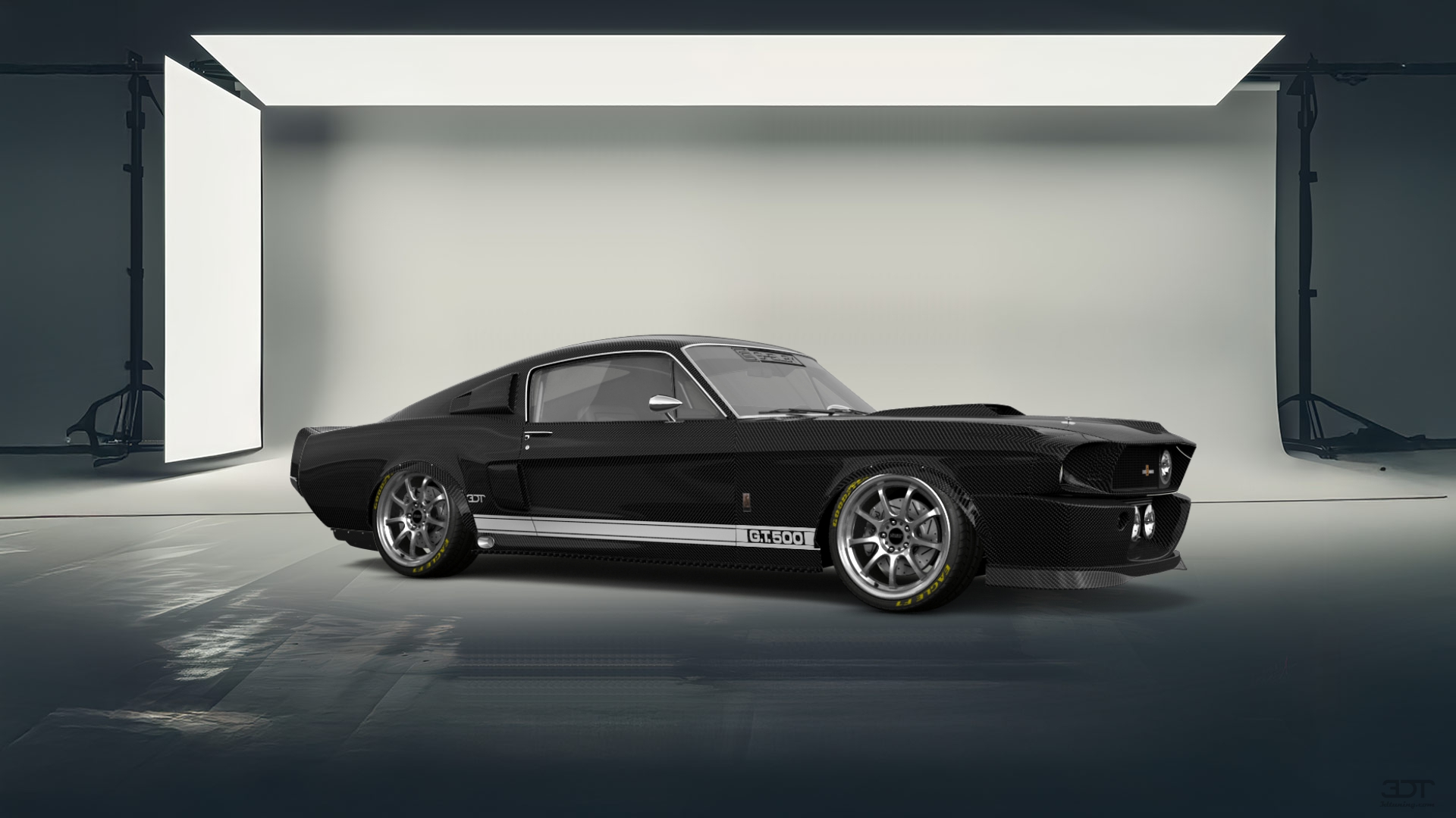 Mustang GT500 2 Door Coupe 1968 tuning