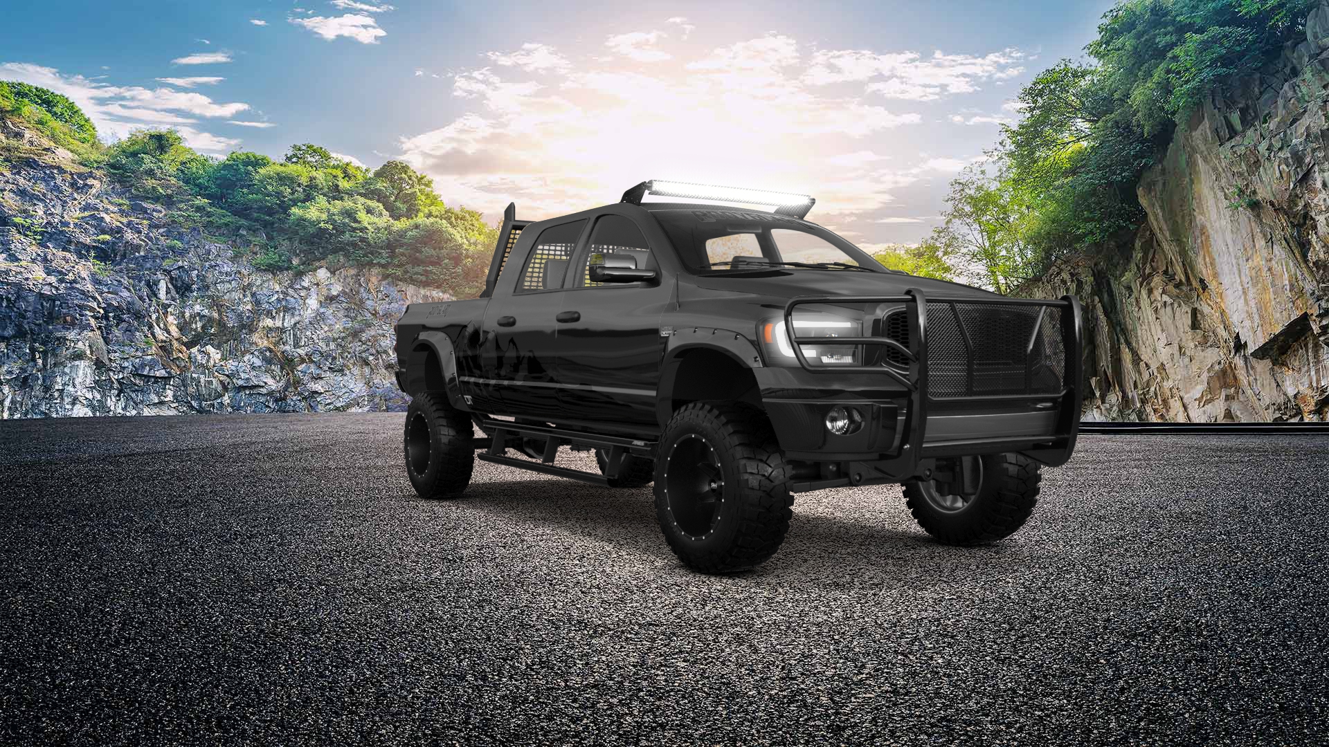 Dodge Ram 2500 4 Door pickup truck 2007
