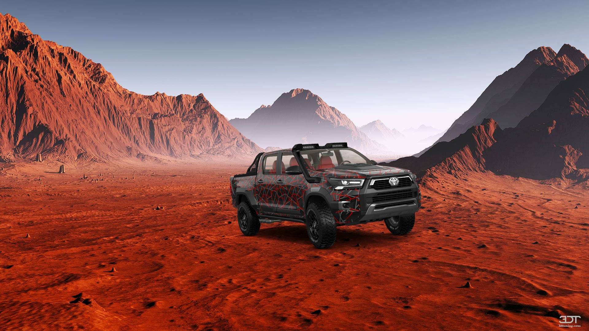 Toyota Hilux Double Cab 4 Door pickup truck 2015 tuning