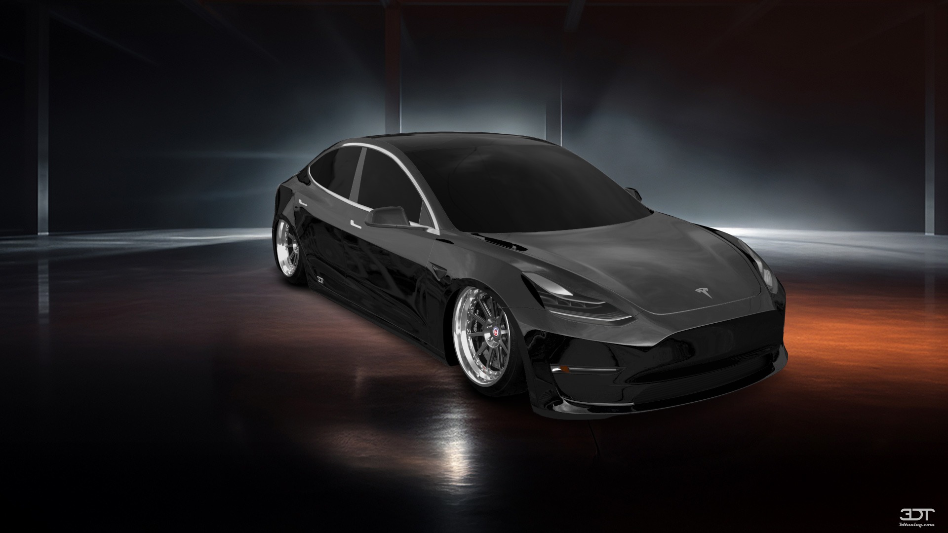 Tesla Model 3 4 Door Saloon 2017 tuning