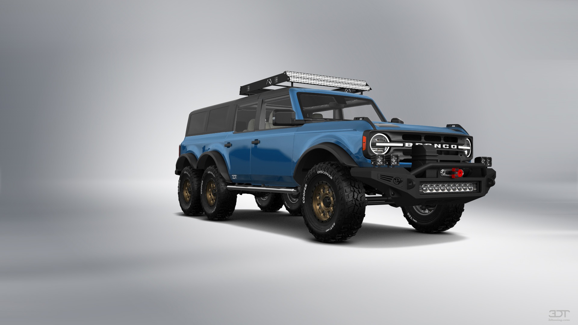 Ford Bronco 6X6 4 Door pickup truck 2021 Images