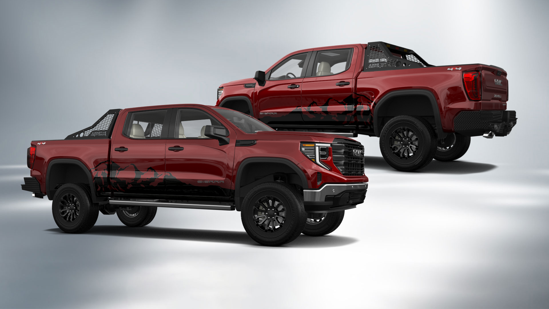 GMC Sierra 1500 Crew Cab 5.8 ft box 4 Door pickup truck 2023 Images