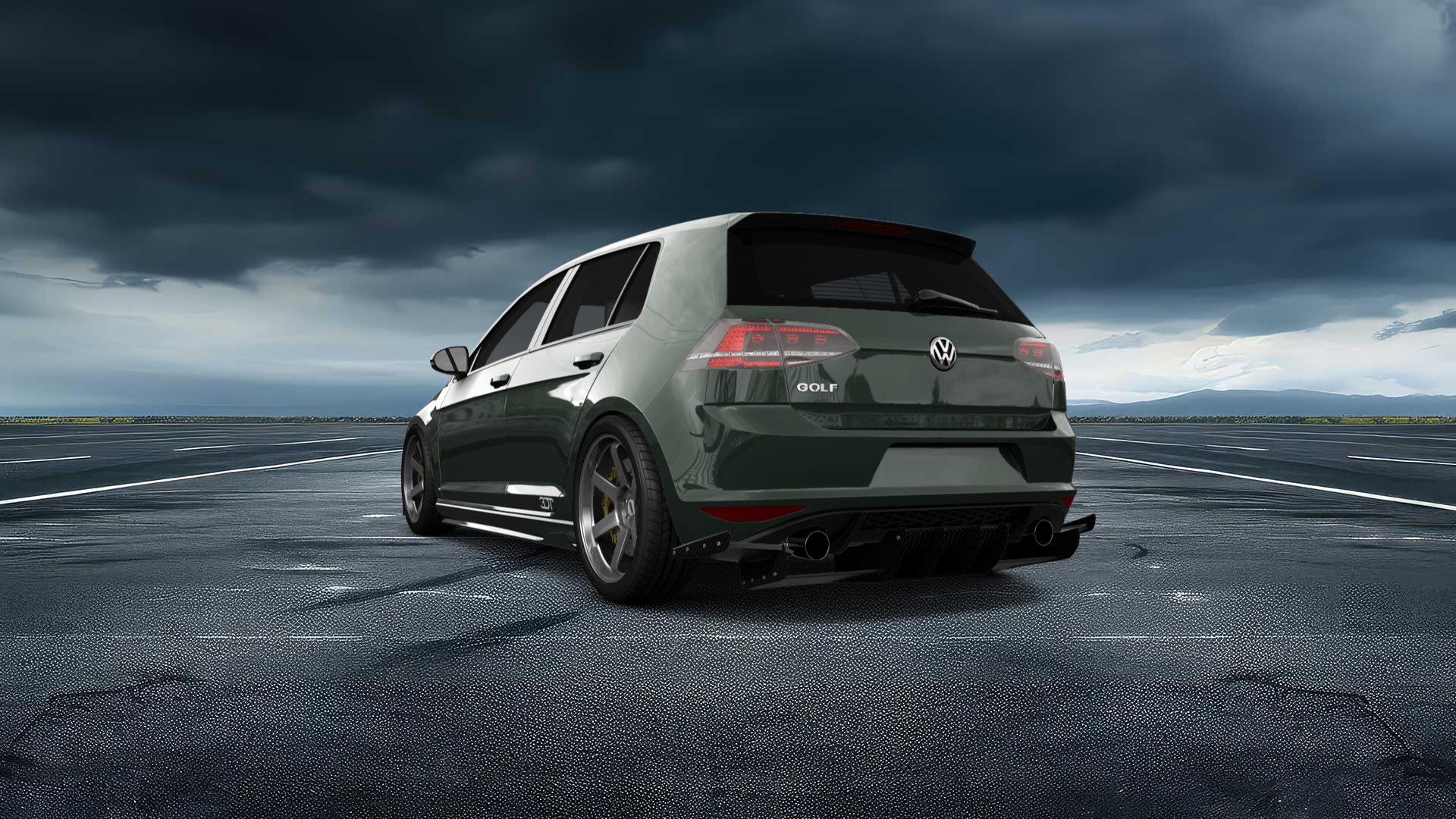 Volkswagen Golf 7 5 Door Hatchback 2013 tuning