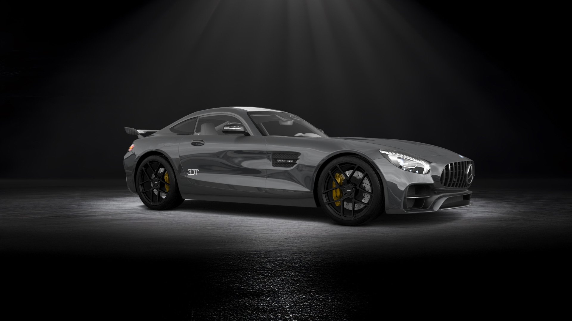 Mercedes AMG GT 2 door fastback coupe 2015 tuning