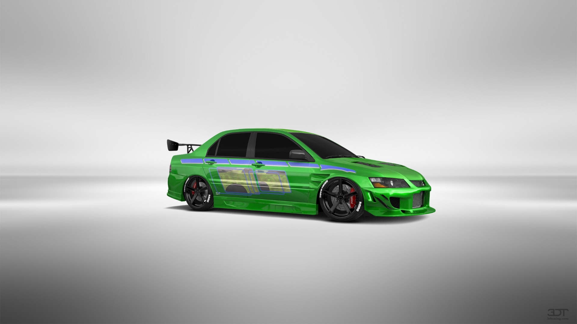 Mitsubishi Lancer Evo IX 4 Door Saloon 2005 tuning