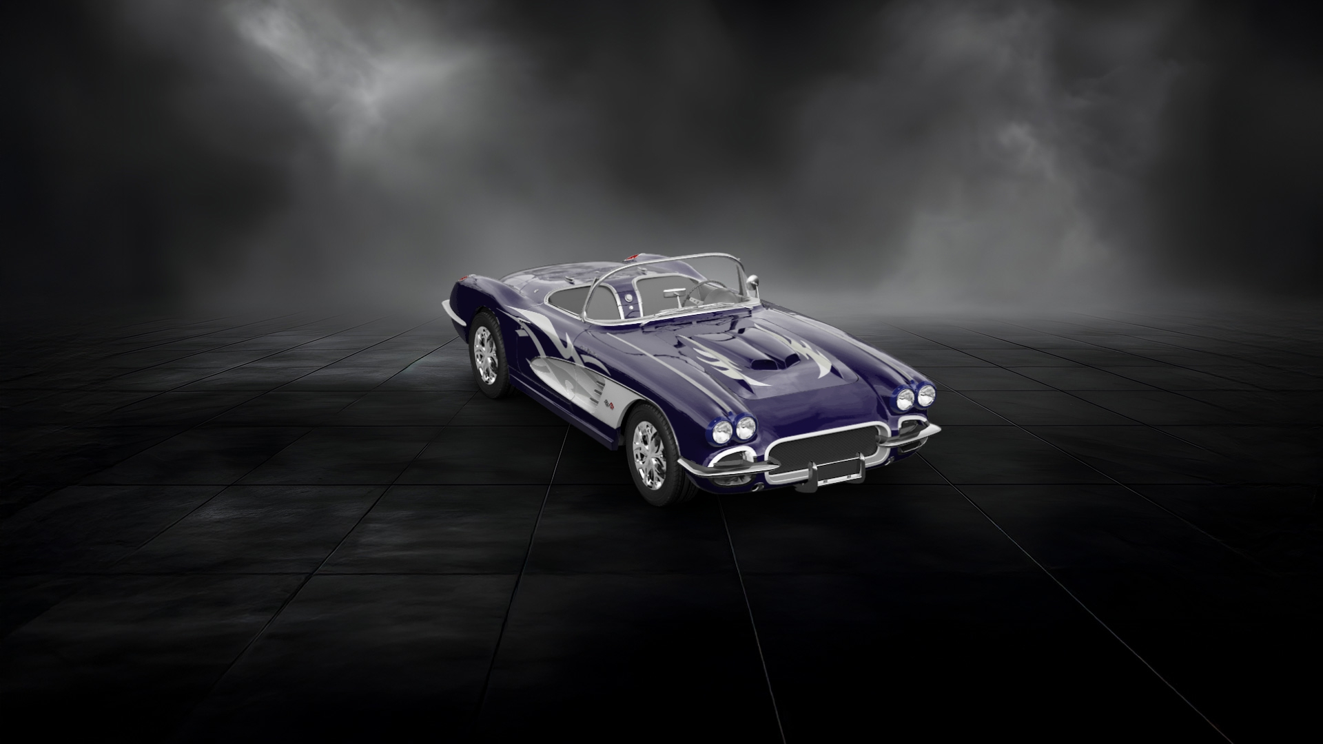 Chevrolet Corvette Convertible Coupe 1958 tuning