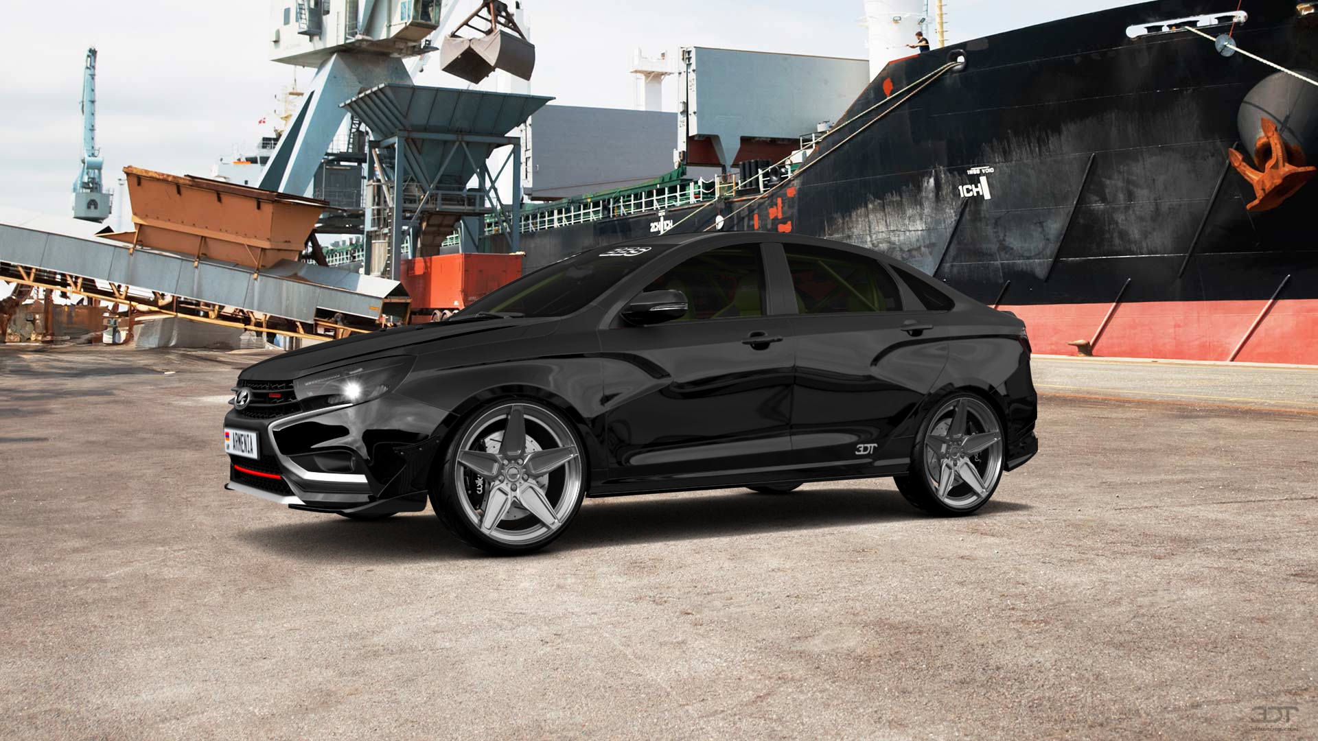 Lada Vesta 4 Door Saloon 2016 tuning
