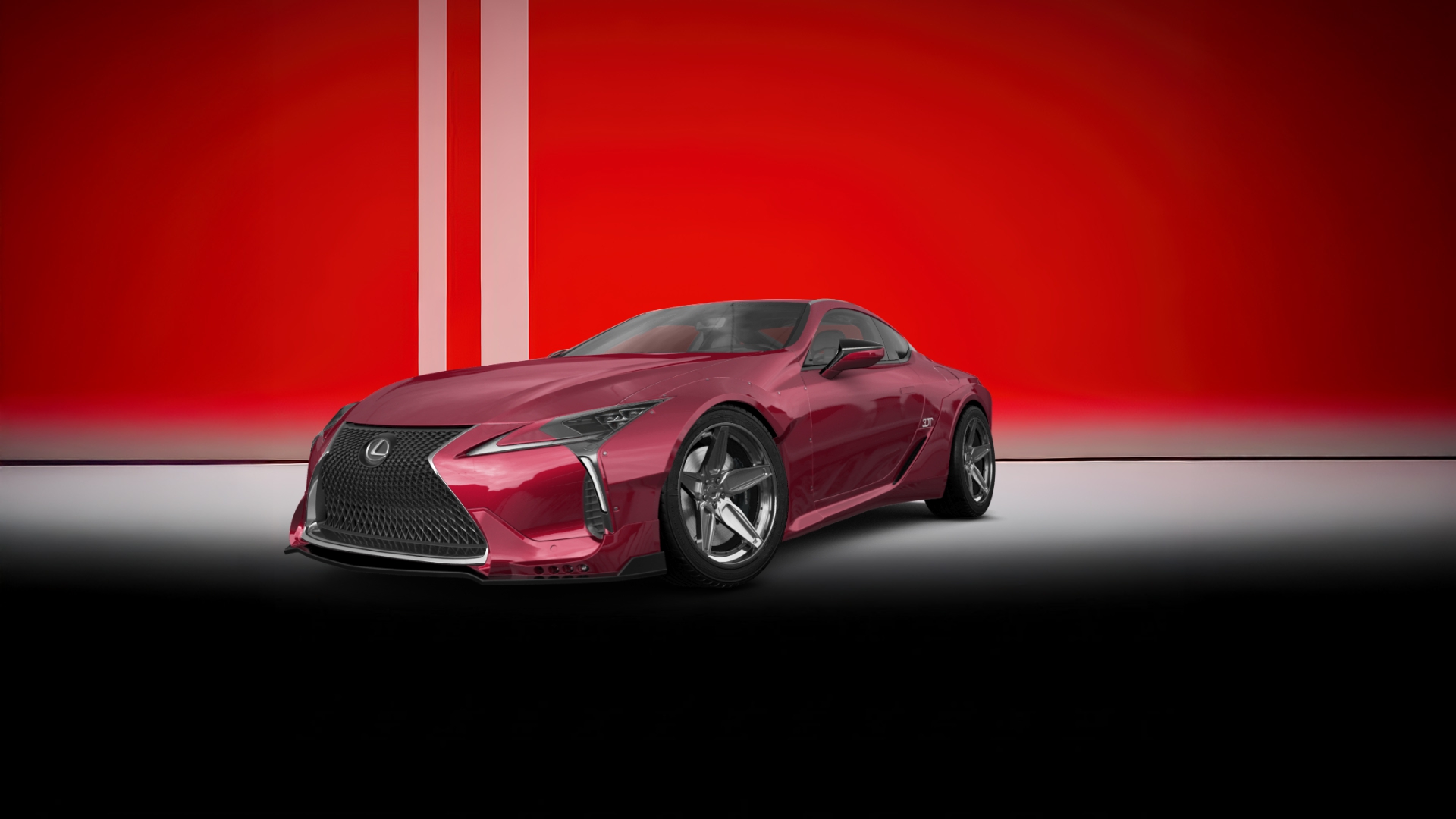 Lexus LC500 2 door fastback coupe 2017 tuning
