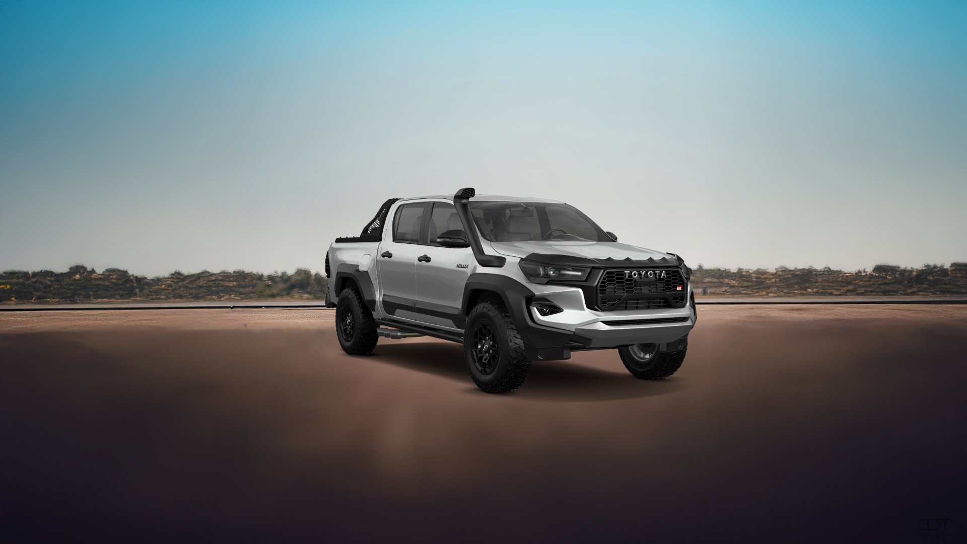 Toyota Hilux Double Cab 4 Door pickup truck 2015 tuning