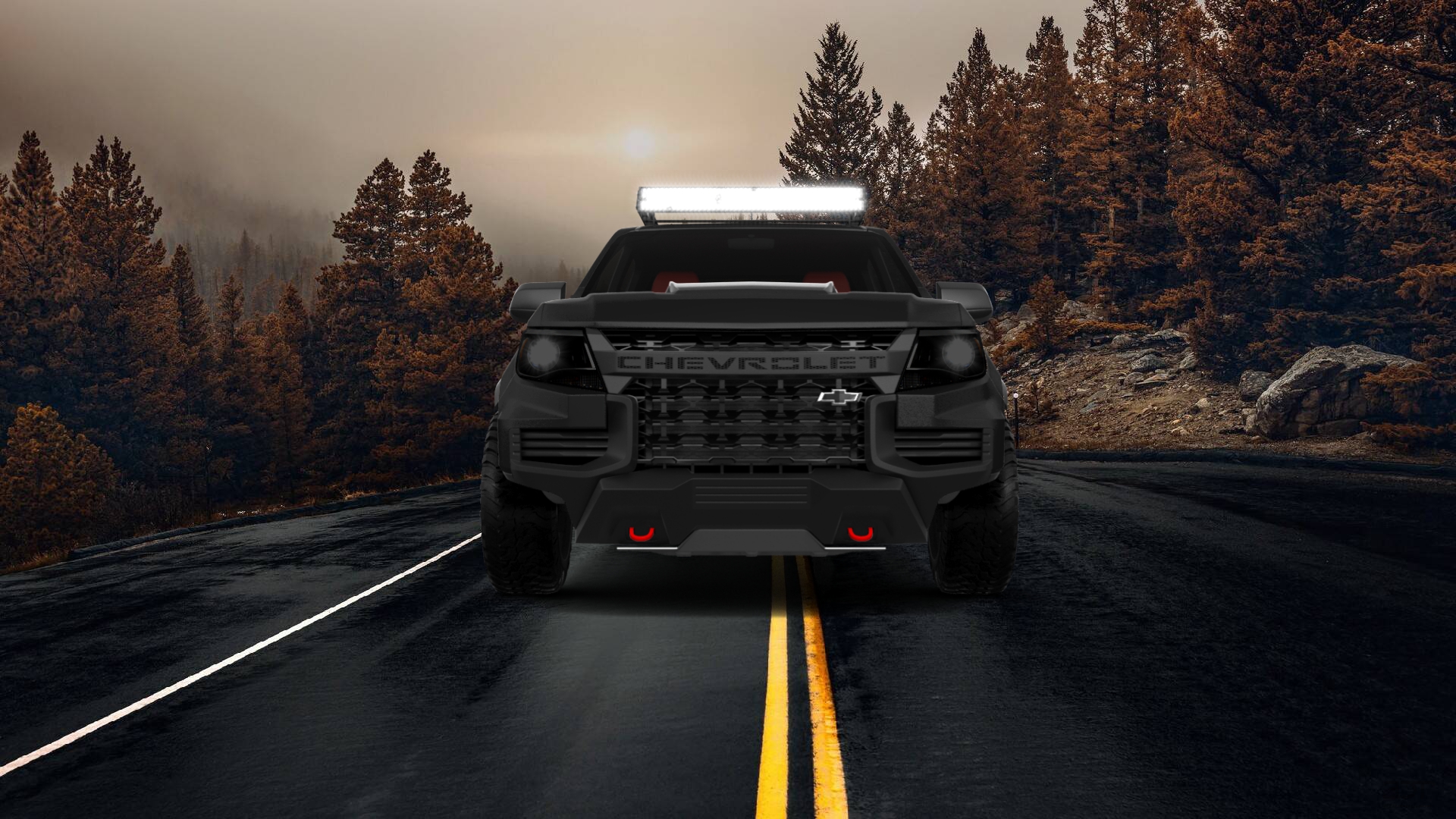 Chevrolet Colorado Crew Cab 4 Door pickup truck 2015 tuning