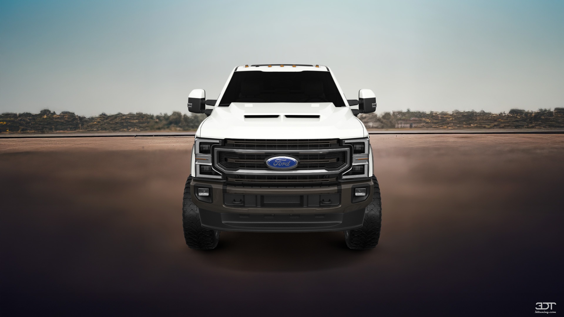 Ford F-250 4 Door pickup truck 2021 tuning