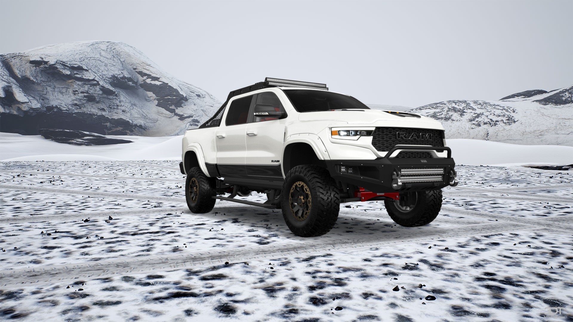 Dodge Ram 1500 TRX 4 Door pickup truck 2021